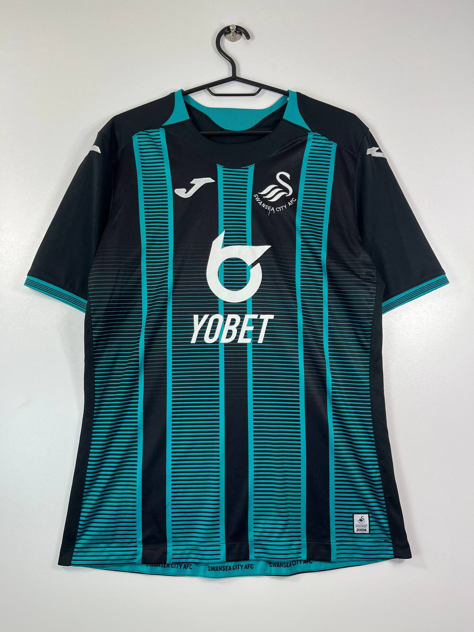 Joma Swansea City 2019 2020 Away Shirt Jersey Joma Men Size M Size US M / EU 48-50 / 2 - 1 Thumbnail