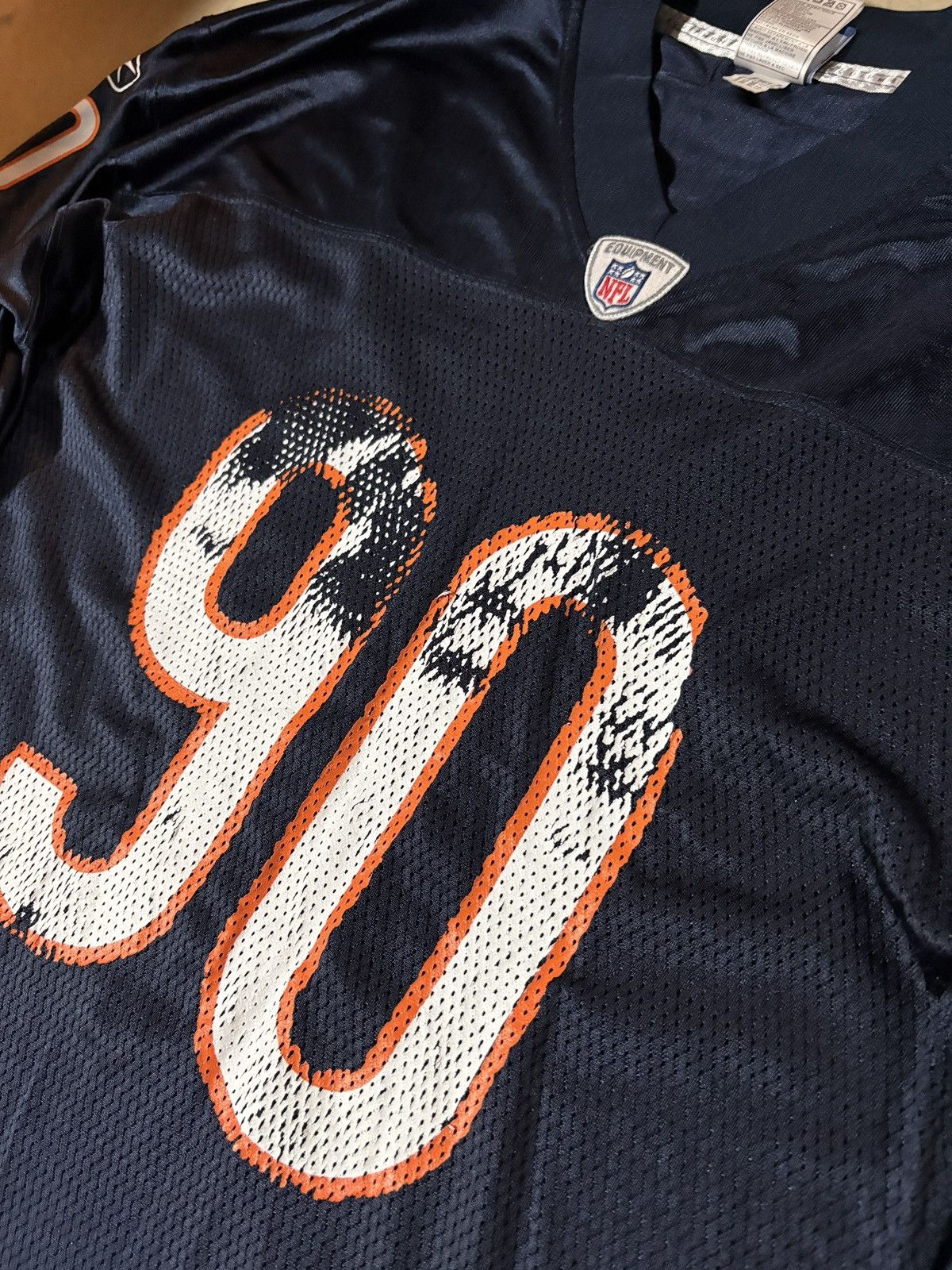 Reebok Reebok Julius Peppers Chicago Bears On Field #90 Jersey Navy Size US L / EU 52-54 / 3 - 2 Thumbnail