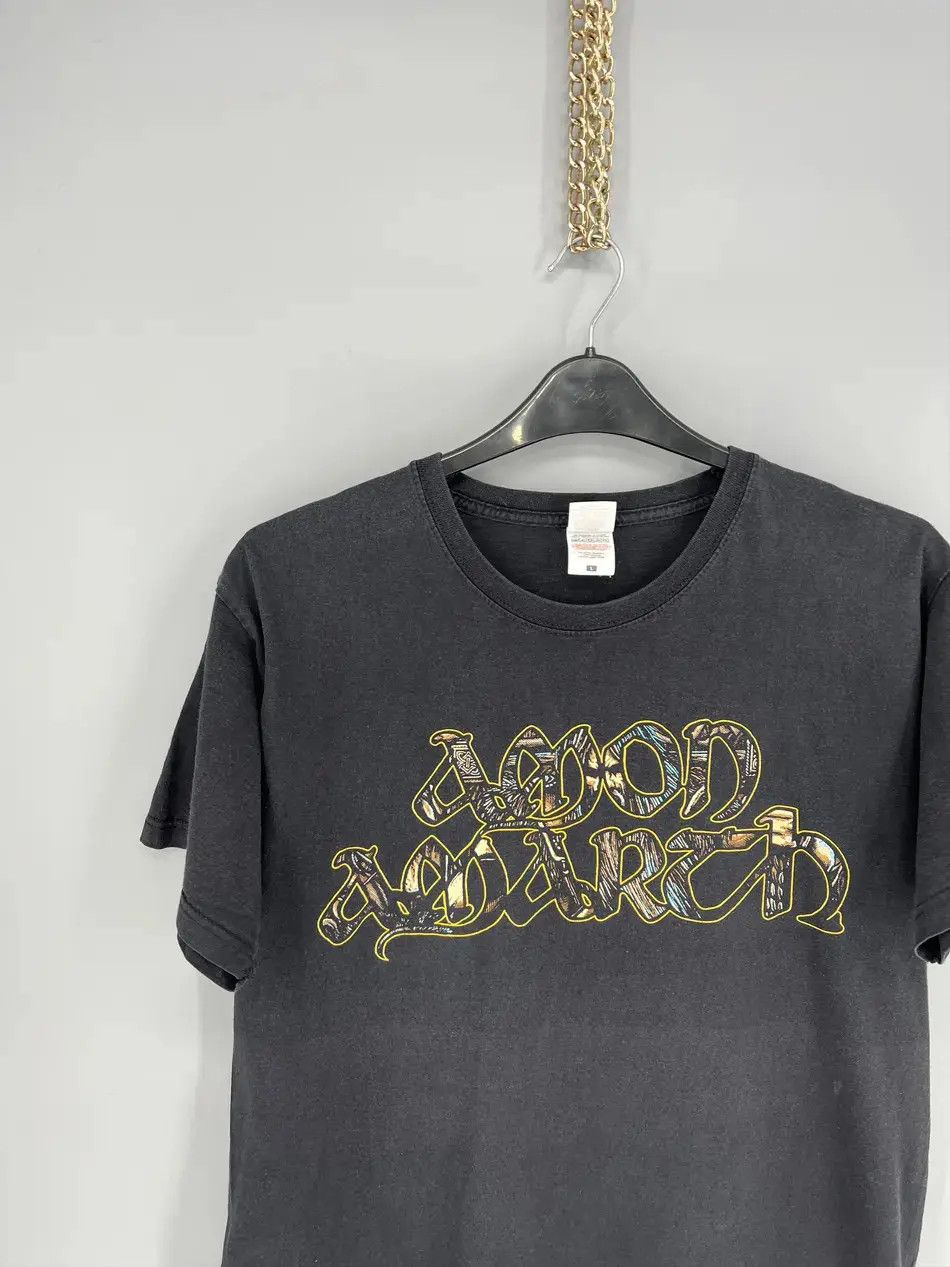 Band Tees Mens Vintage T Shirt Amon Amarth Size L Size US L / EU 52-54 / 3 - 4 Thumbnail