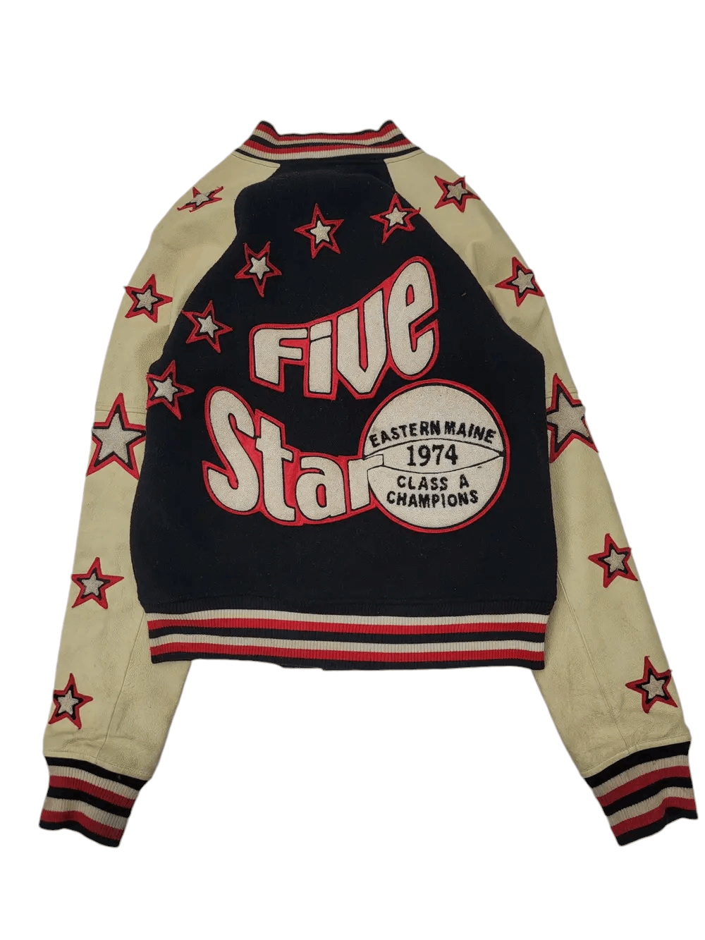 Vintage 70s Varsity Basketball 5 Star Champion