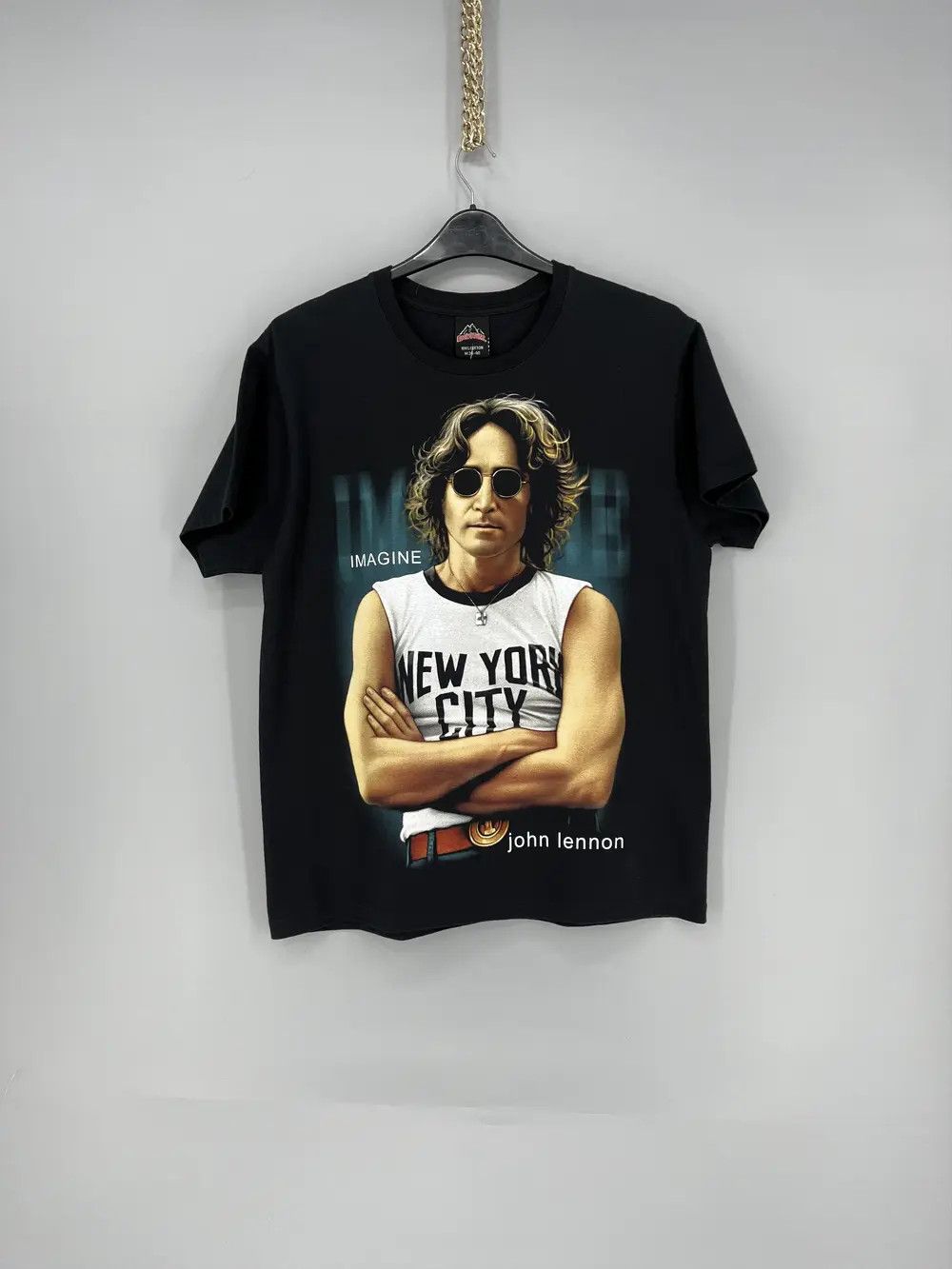 Vintage John Lennon All Over Print Vintage Tee Size US M / EU 48-50 / 2 - 1 Thumbnail