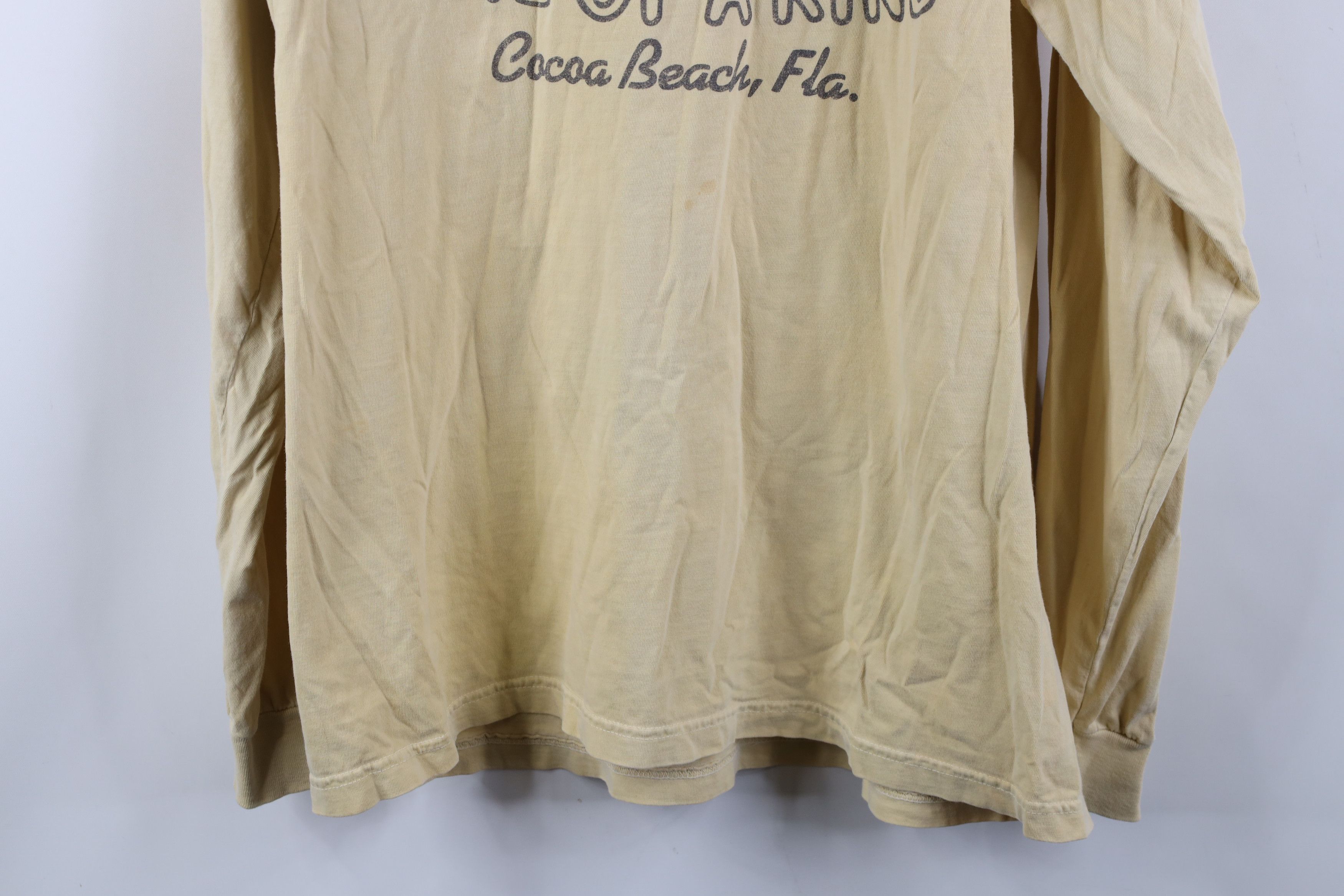 Vintage Vintage Y2K Ron Jon Surf Shop Stonewash Long Sleeve T-Shirt Size US L / EU 52-54 / 3 - 13 Thumbnail