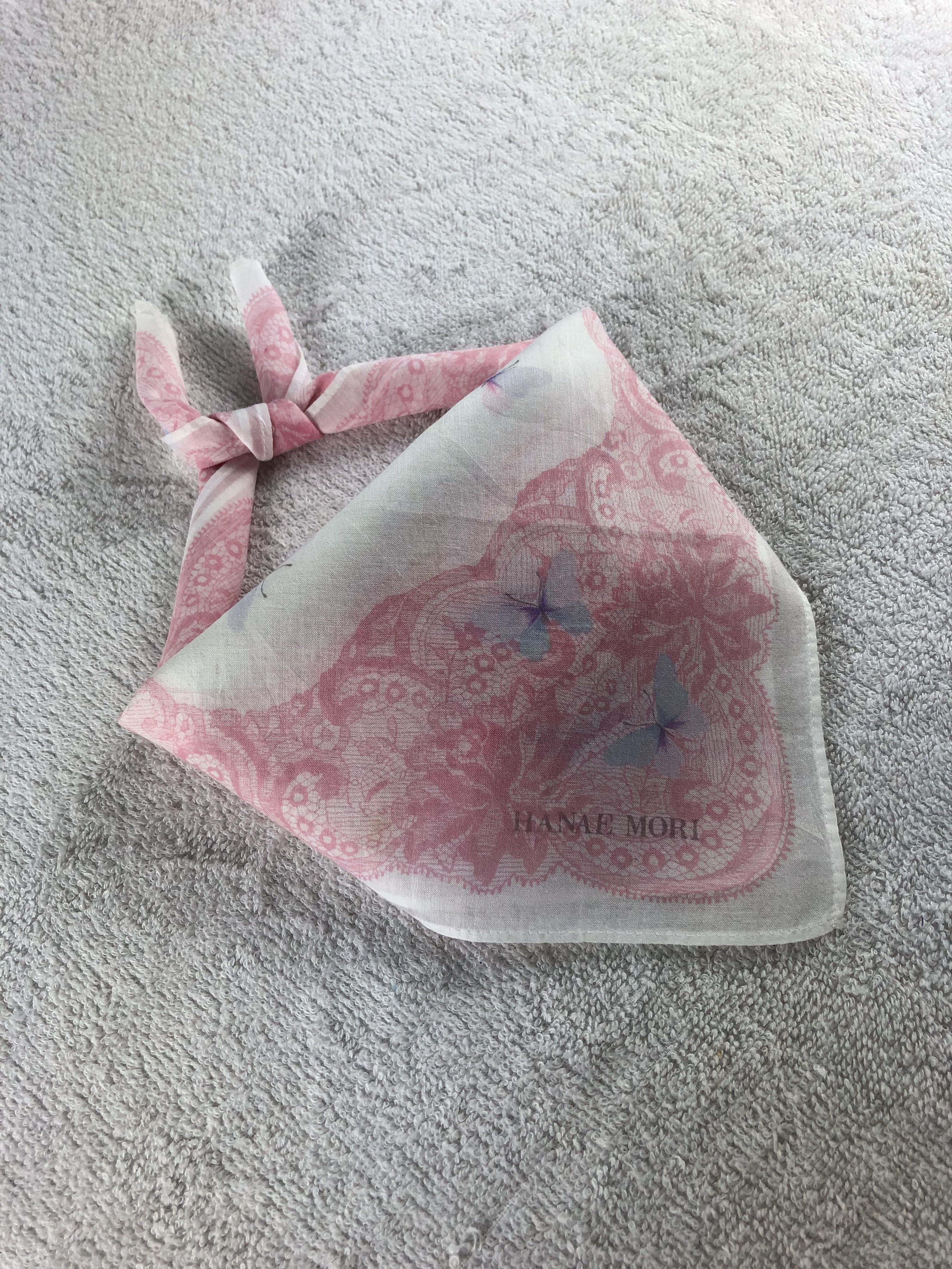 Hanae Mori × Japanese Brand × Vintage Hanae Mori Handkerchief / Bandana / Neckerchief Size ONE SIZE - 1 Thumbnail