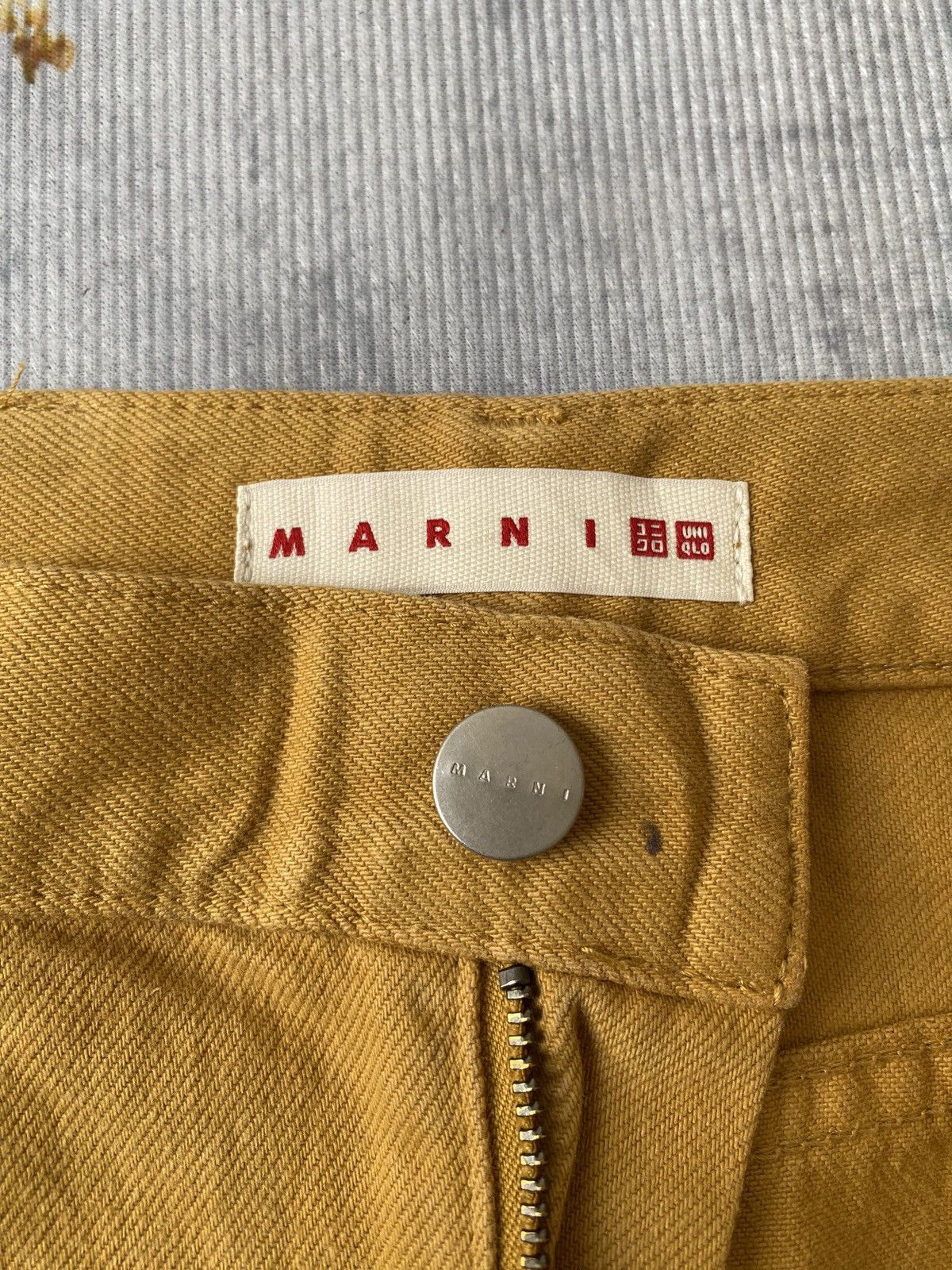 Japanese Brand × Marni × Uniqlo Uniqlo X Marni Wide Leg Baggy Denim Size US 29 - 12 Thumbnail