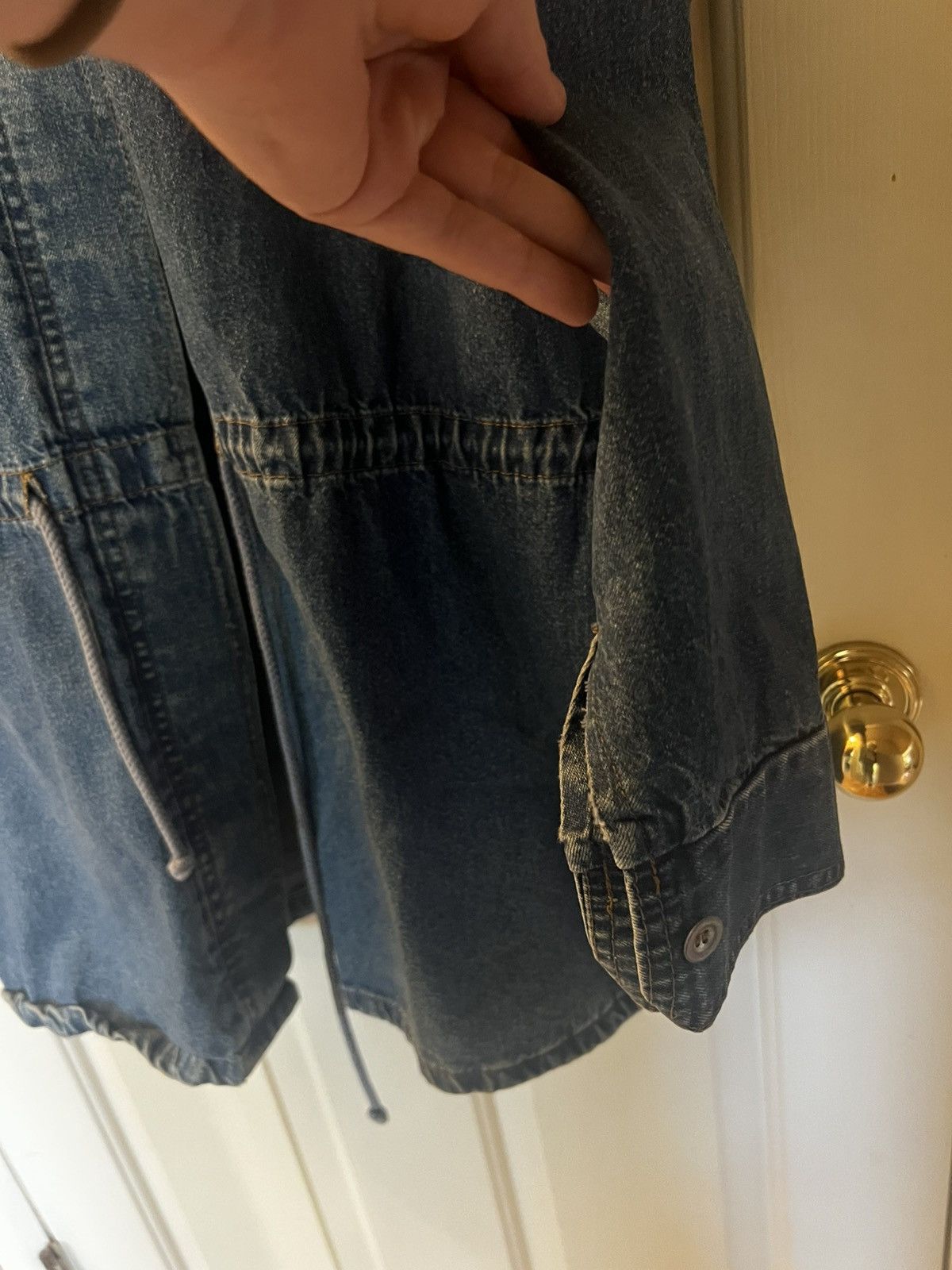 Japanese Brand × Vintage Vintage Avod Style double jean jacket Size US XL / EU 56 / 4 - 6 Thumbnail