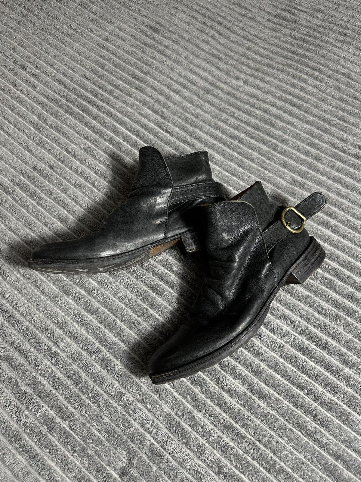 Fiorentini + Baker × Vintage Fiorentini+Baker Vintage Leather Guidi Style AvantGarde Boot Size US 7 / EU 40 - 6 Thumbnail