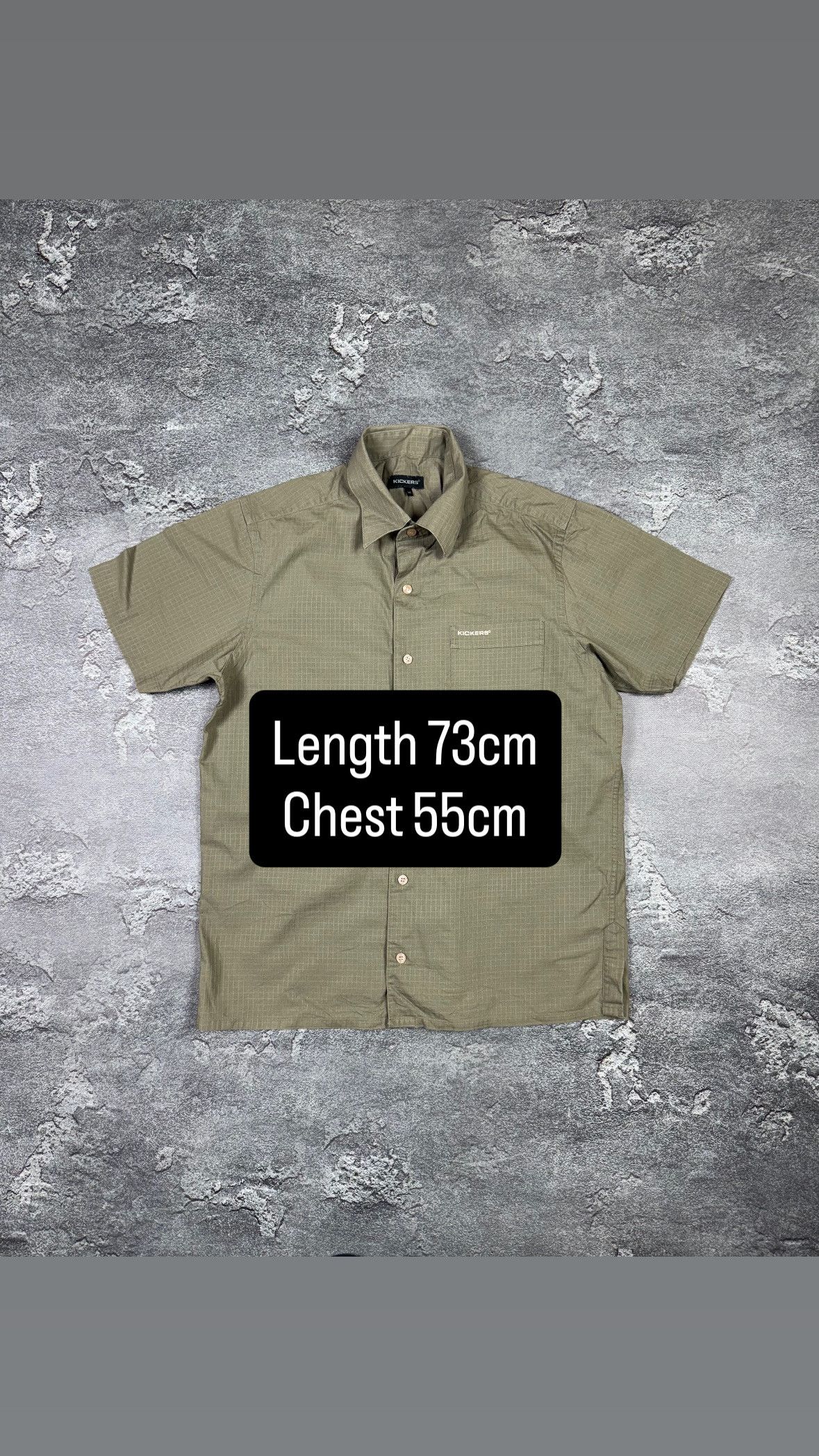 Kickers Kickers Plaid Short Sleeve Shirt Button Size M Y2K 2000s Size US M / EU 48-50 / 2 - 2 Thumbnail