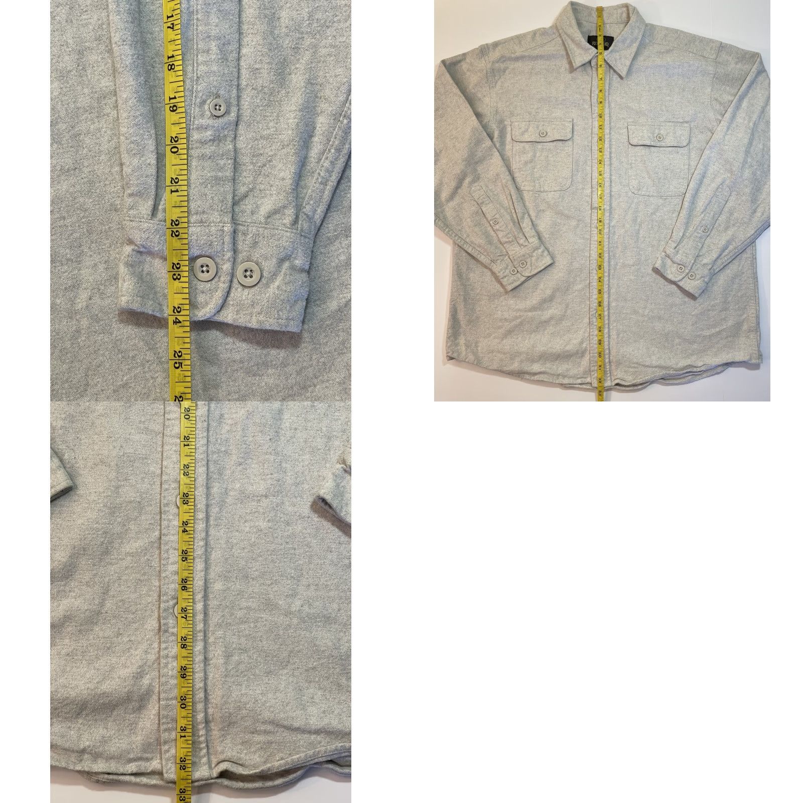 Vintage VINTAGE RedHead Flannel Long Sleeve Shirt Outdoor Gray XL Mens Size US XL / EU 56 / 4 - 8 Thumbnail