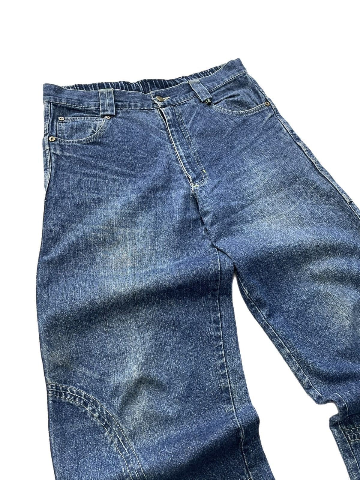 Southpole Wide leg jnco style denim pants skater style y2k rap pants Size US 34 / EU 50 - 2 Thumbnail
