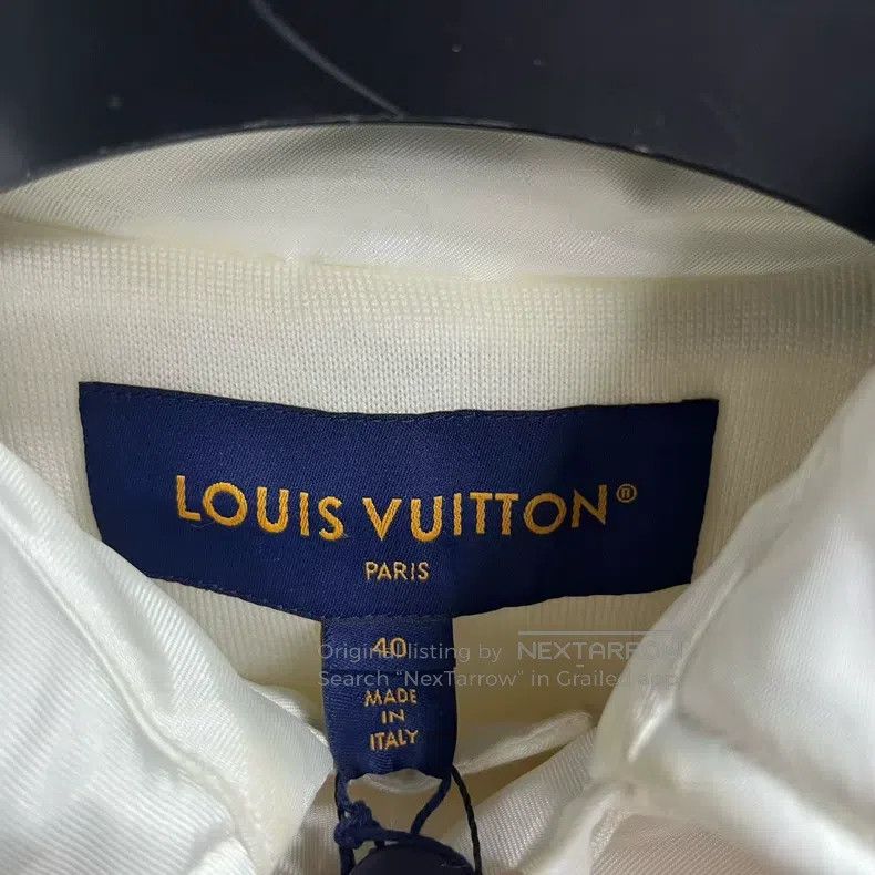 Louis Vuitton Louis Vuitton White Lapel Button Short Long Sleeve Jacket Size S / US 4 / IT 40 - 3 Thumbnail