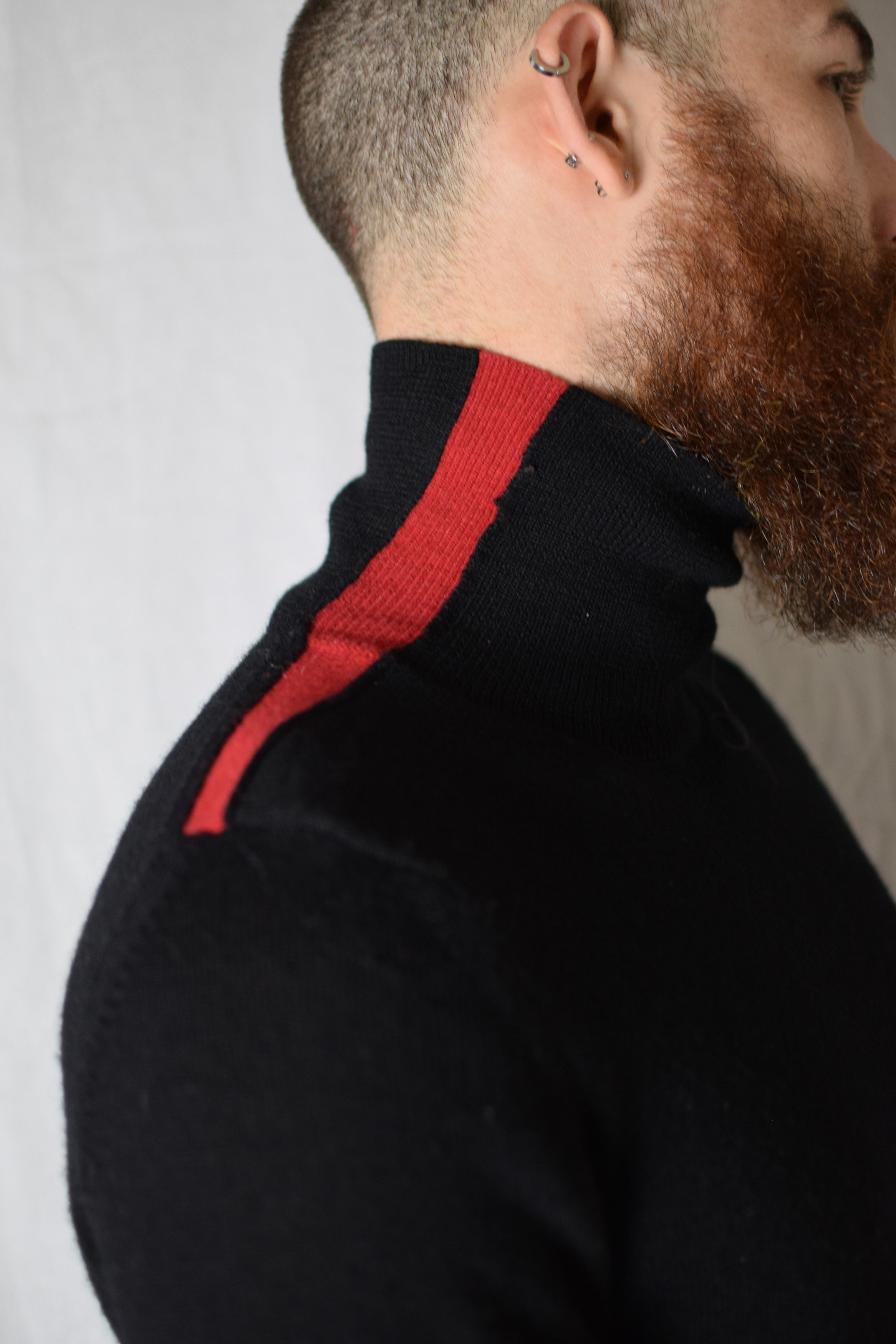 Comme des Garcons CDGH+ AD2000 Turtleneck - XN-01042M Size US M / EU 48-50 / 2 - 7 Thumbnail