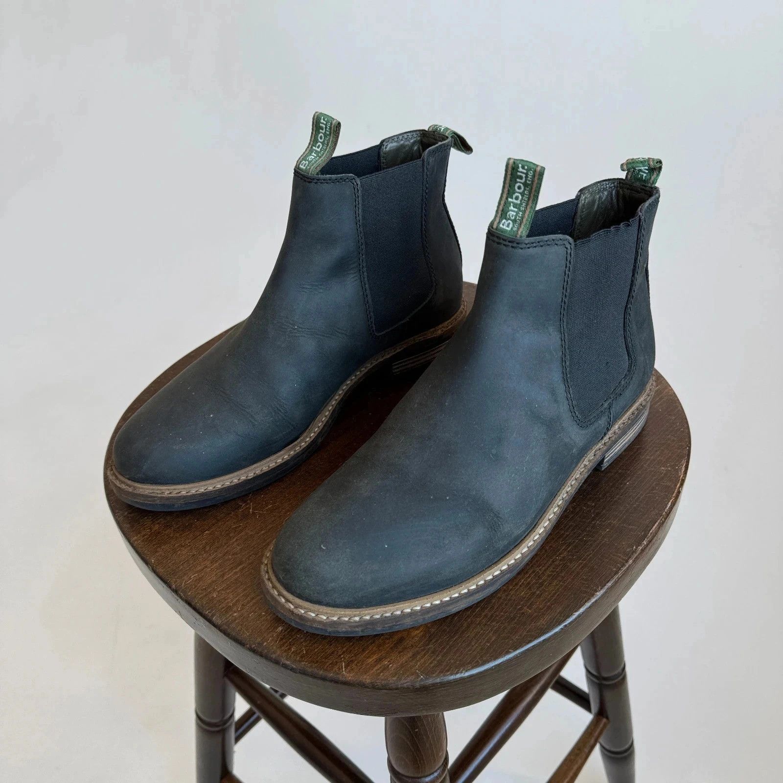 Barbour Barbour Leather Chelsea Boots Black Classic British Heritage Size US 8 / EU 41 - 6 Thumbnail