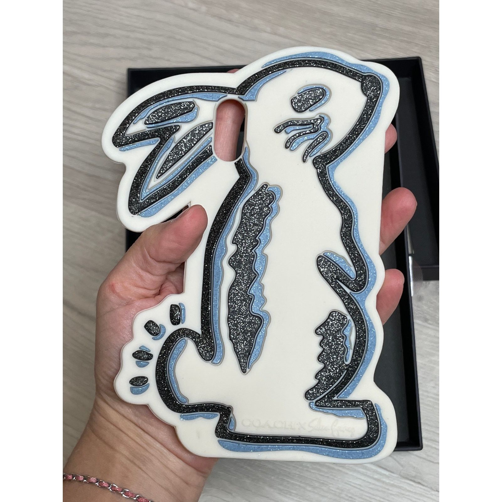 Coach COACH BUNNY SILICON IPHONE X XS CASE Size ONE SIZE - 5 Thumbnail