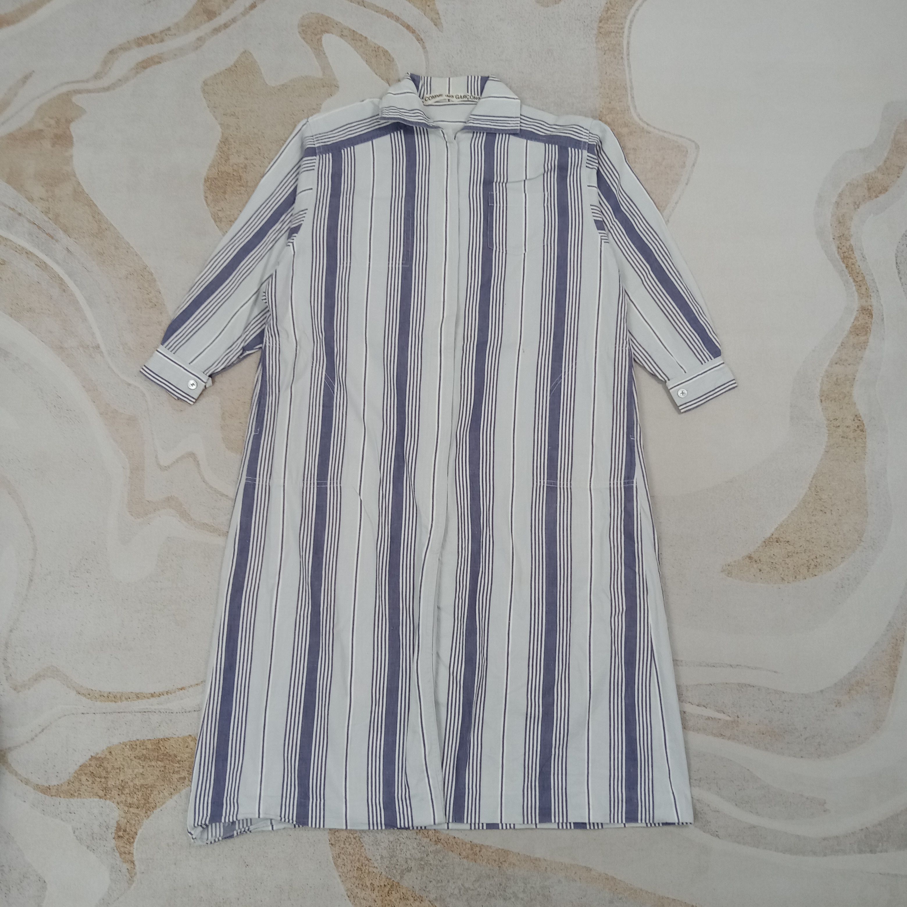 Comme des Garcons Comme Des Garcons 90's Stripes Dress Shirt C268N5 Size M / US 6-8 / IT 42-44 - 1 Thumbnail