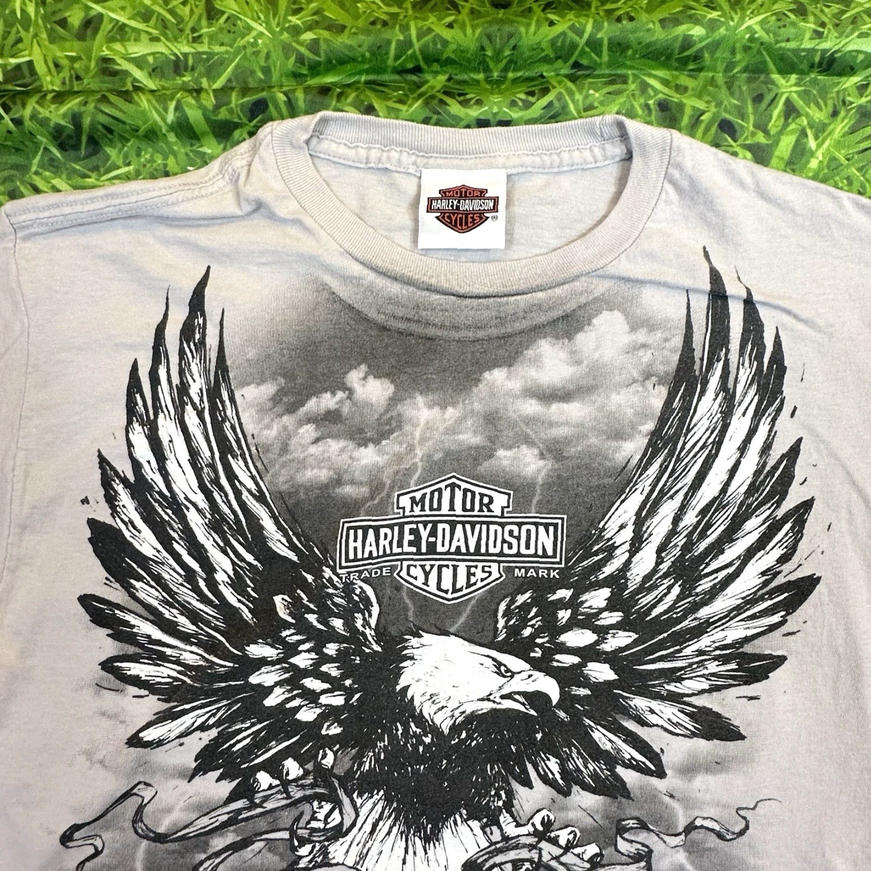 Harley Davidson Harley-Davidson Sturgis 70 Years Eagle Wings Up Storm Y2K Tee Shirt Men's 2XL Size US XXL / EU 58 / 5 - 3 Thumbnail