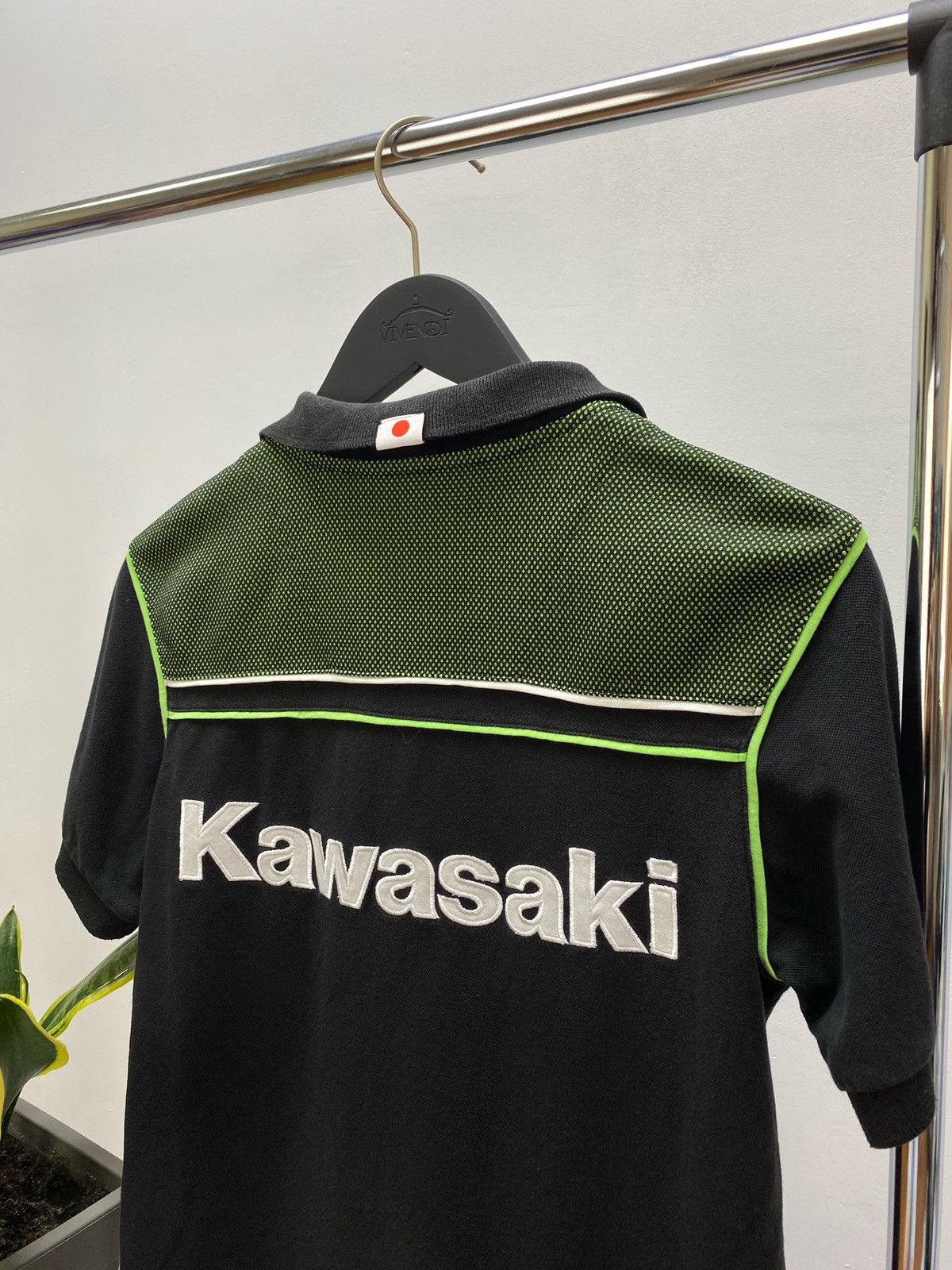 NASCAR Kawasaki Vintage Rare Polo Racing Polo T shirt Size US M / EU 48-50 / 2 - 22 Thumbnail