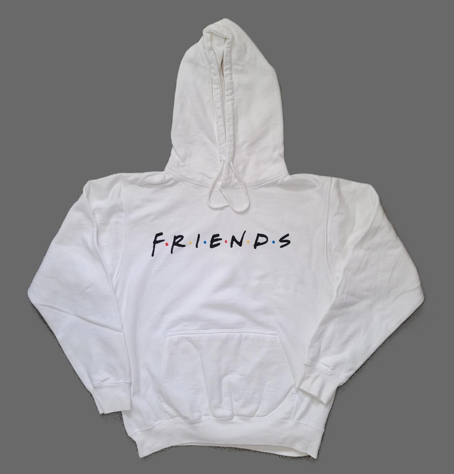 Other Friends TV Show Hoodie White Men’s Small Pullover Sweatshirt Size US S / EU 44-46 / 1 - 1 Thumbnail