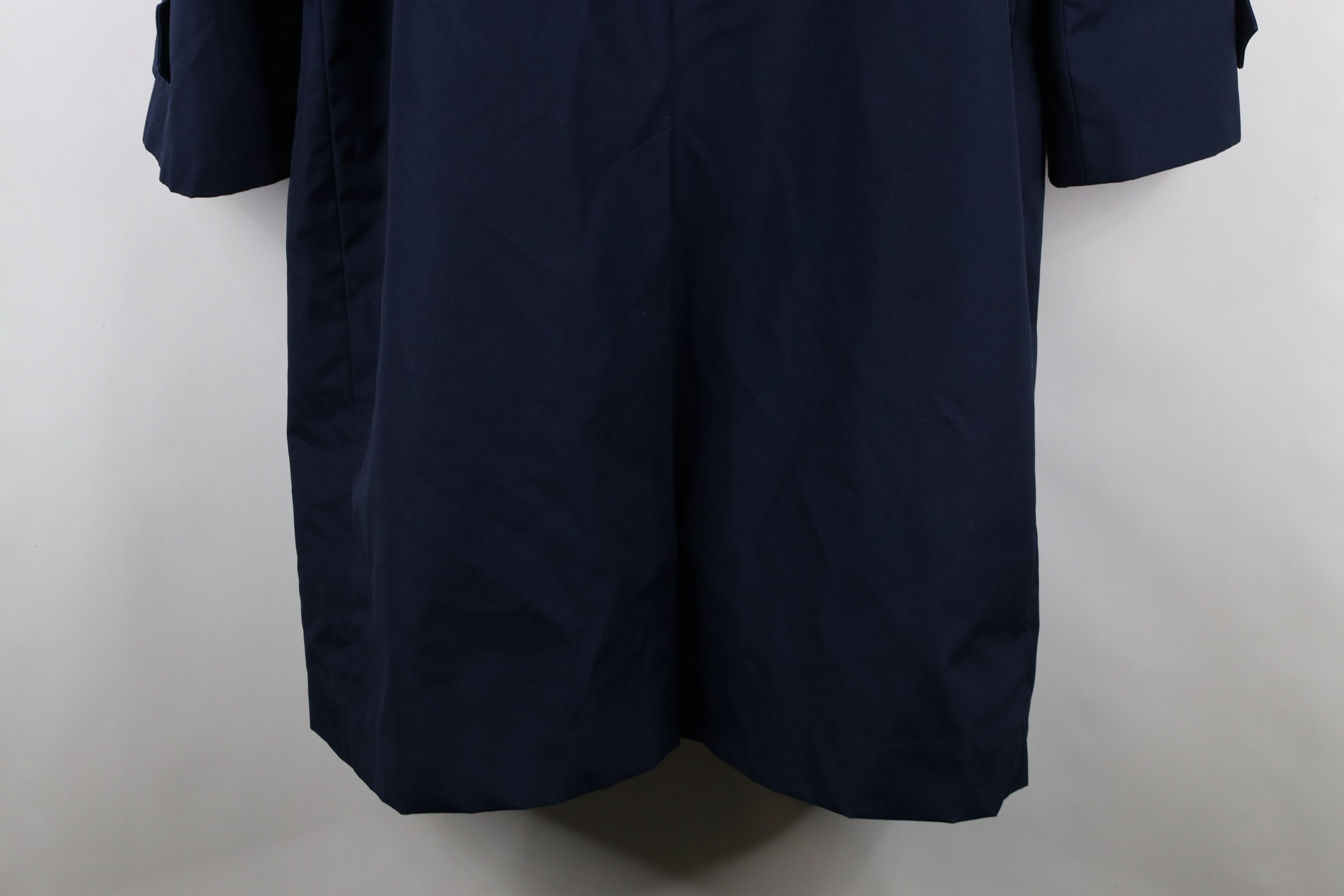 Vintage Vintage 70s Streetwear Length Trench Coat Rain Jacket Blue Size XXL / US 16-18 / IT 52-54 - 16 Thumbnail