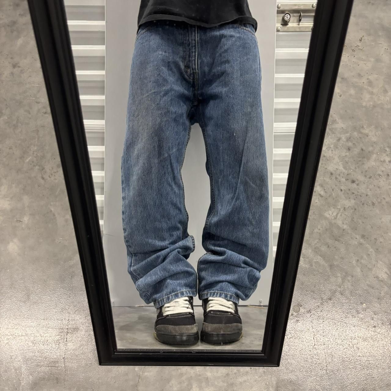 Levi's × Vintage Crazy Vintage Y2K/2000s Blue Wash Levi’s Essential Denim Jeans! Size US 36 / EU 52 - 1 Thumbnail