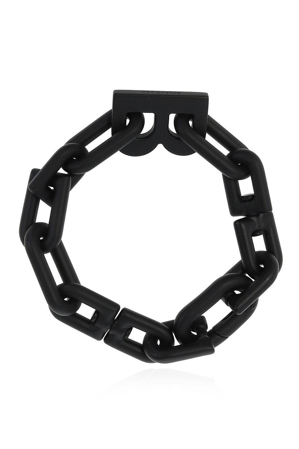 Balenciaga o1la1rc1a0924 Size: M / B Chain Thin Bracelet in Black Size ONE SIZE - 1 Thumbnail