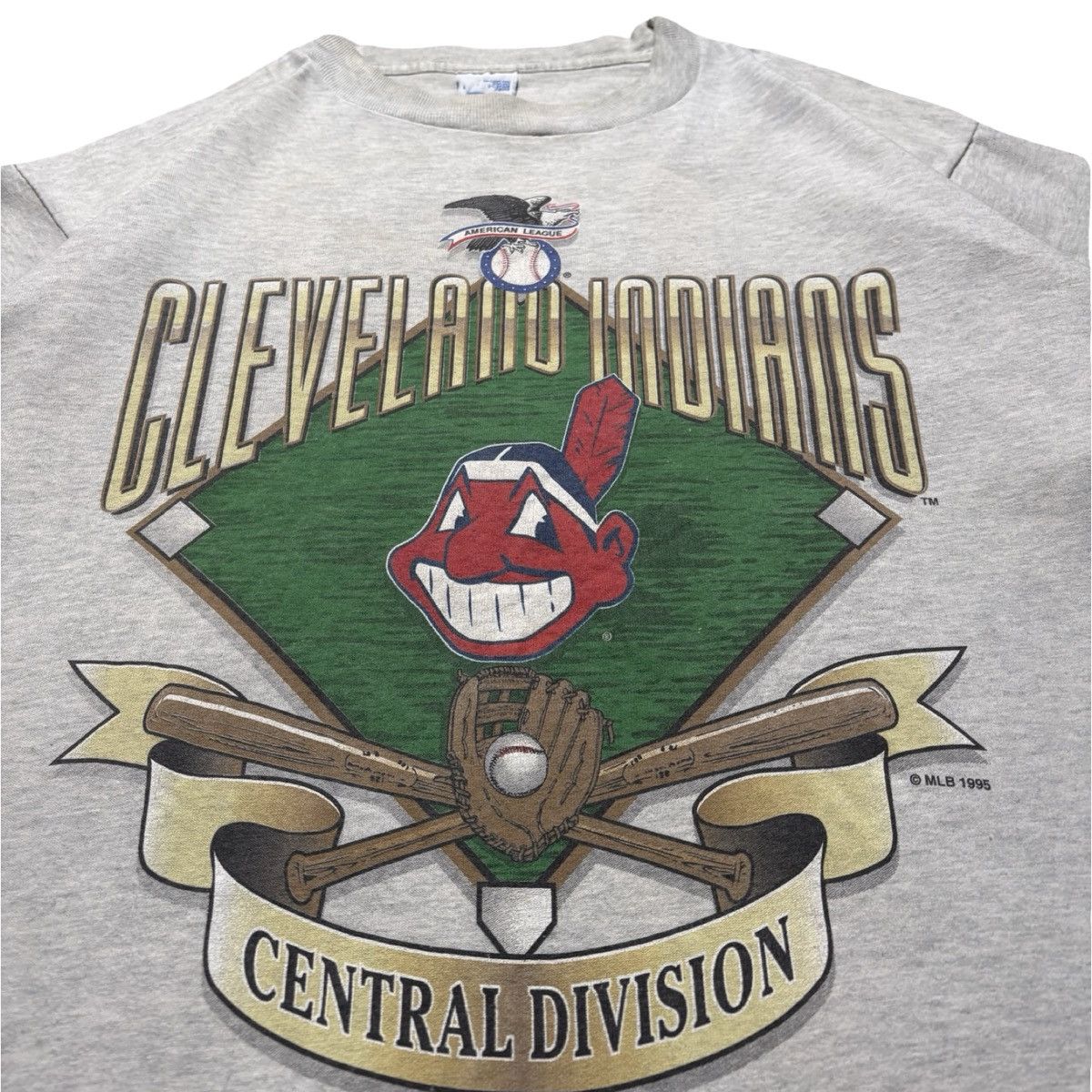 Other Vintage Salem Cleveland Indians MLB 1995 T Shirt L MLB Flaws Size US L / EU 52-54 / 3 - 2 Thumbnail