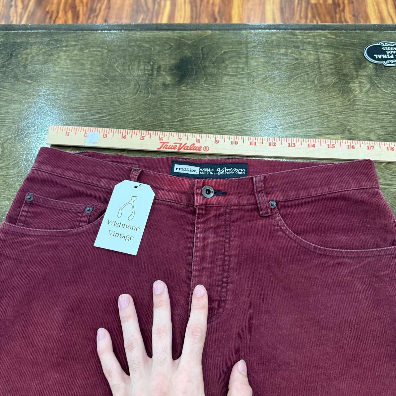 Other Vintage Y2K Corduroy Bootcut Pants Size US 34 / EU 50 - 5 Thumbnail