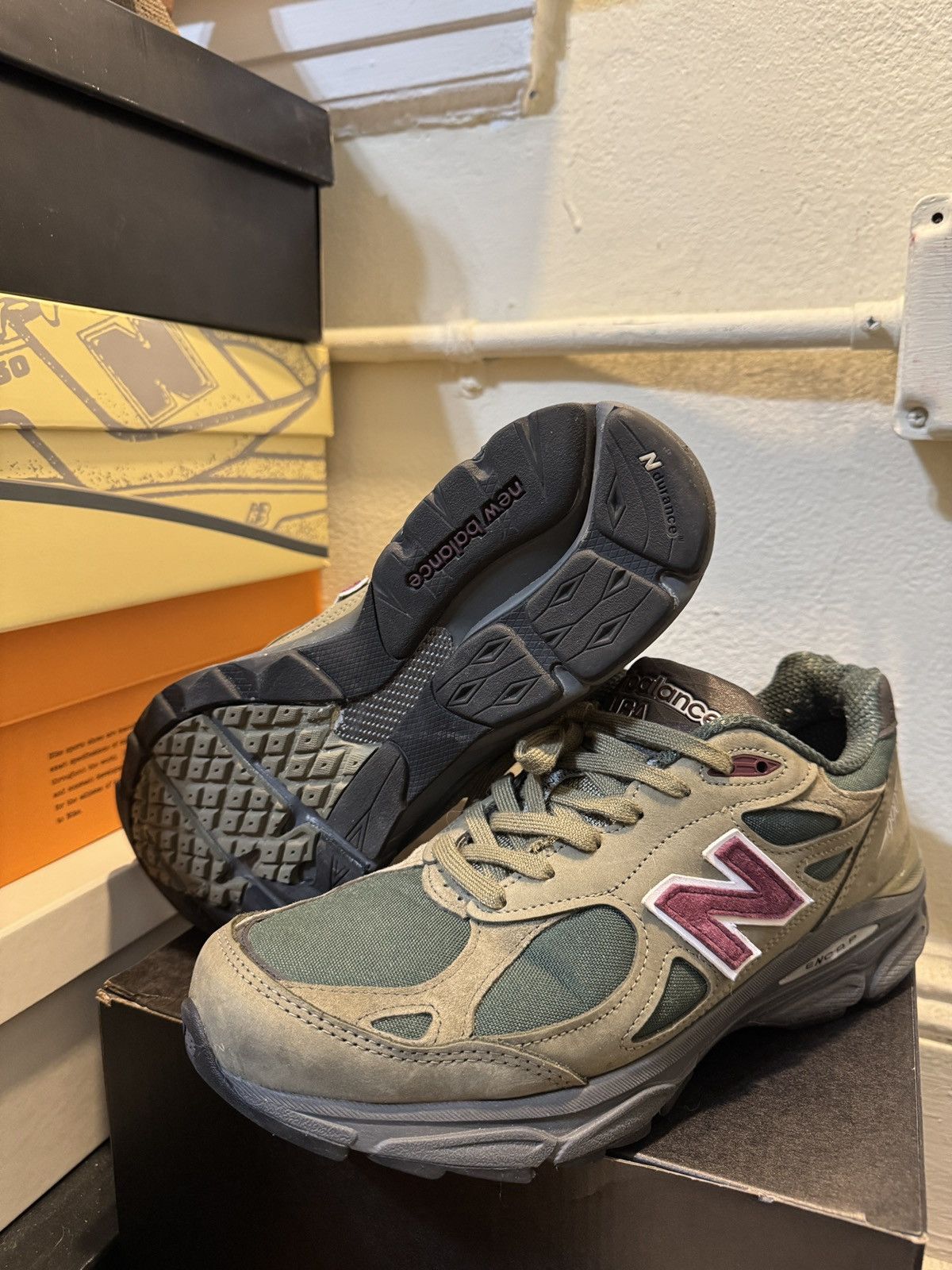 Aime Leon Dore × New Balance Aime Leon Dore x New Balance 990v3 Brown Size US 10 / EU 43 - 5 Thumbnail