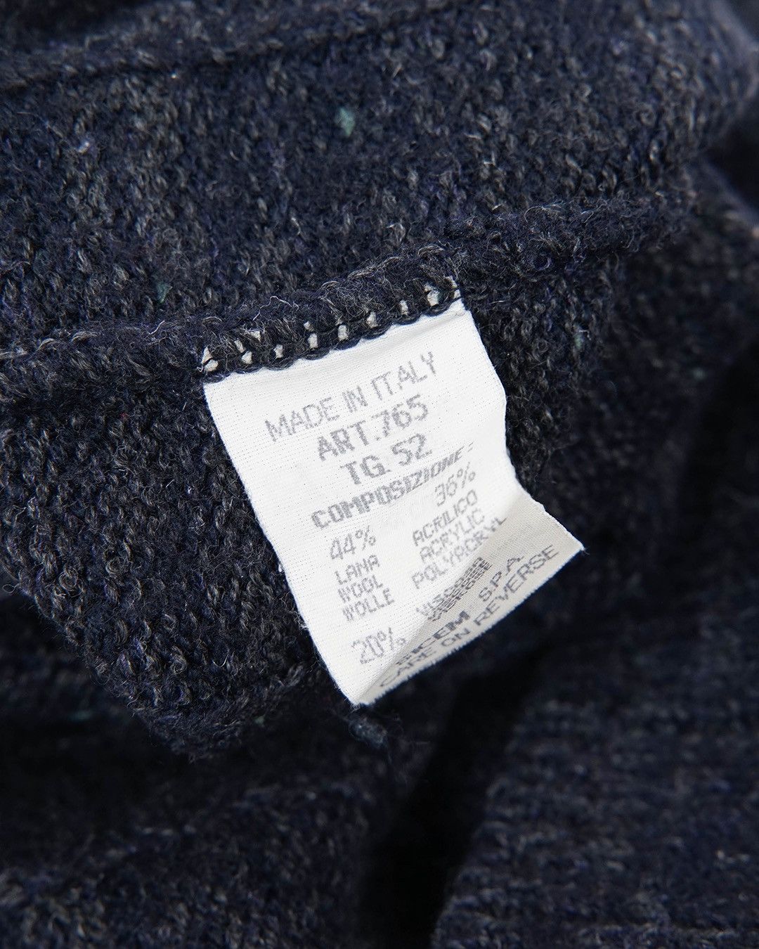 Emporio Armani Vintage Emporio Armani Mens Wool Sweater Size US M / EU 48-50 / 2 - 6 Thumbnail