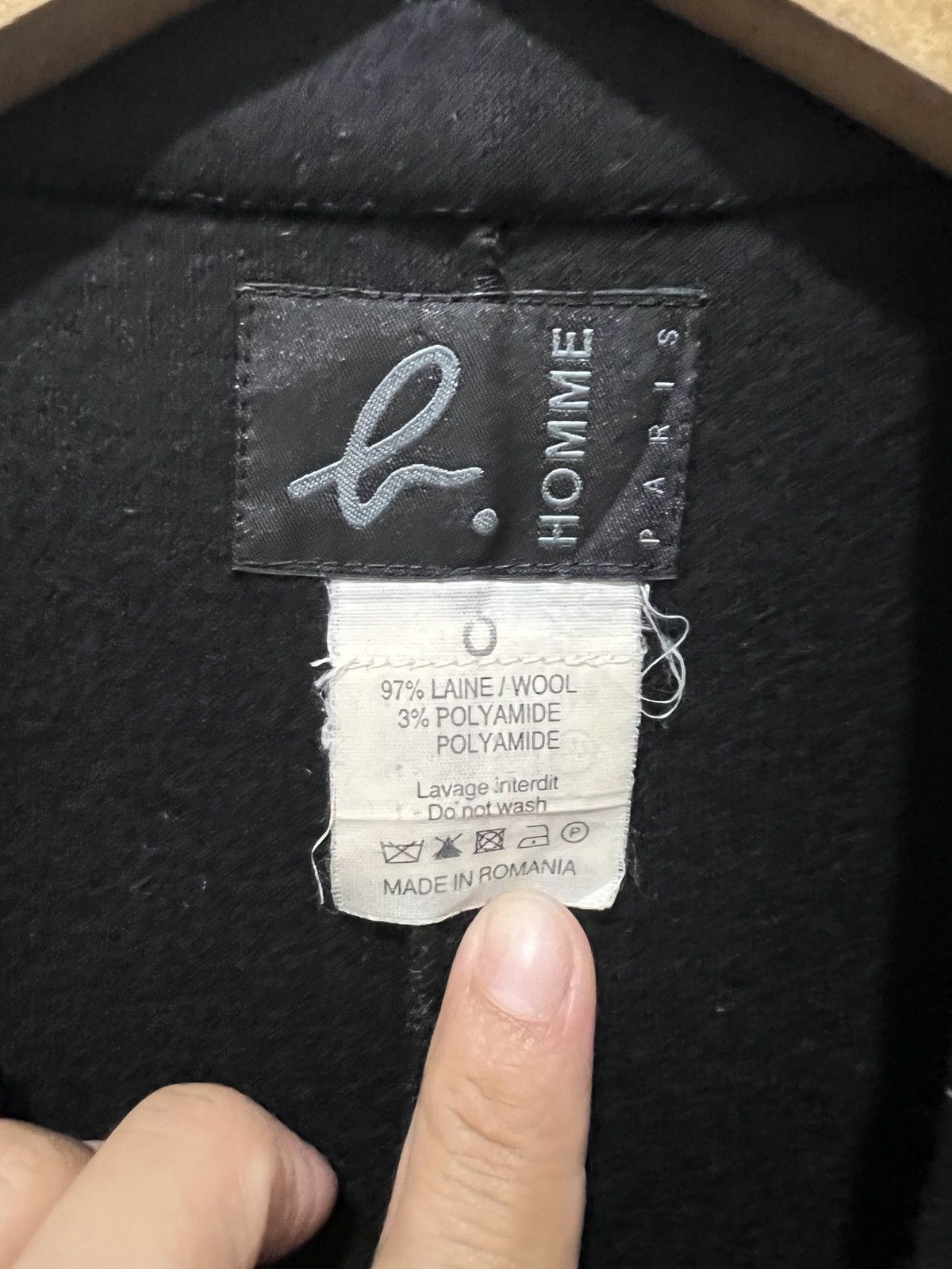 Vintage × agnes b. Agnes B Homme Paris Made Romania Size US M / EU 48-50 / 2 - 5 Thumbnail