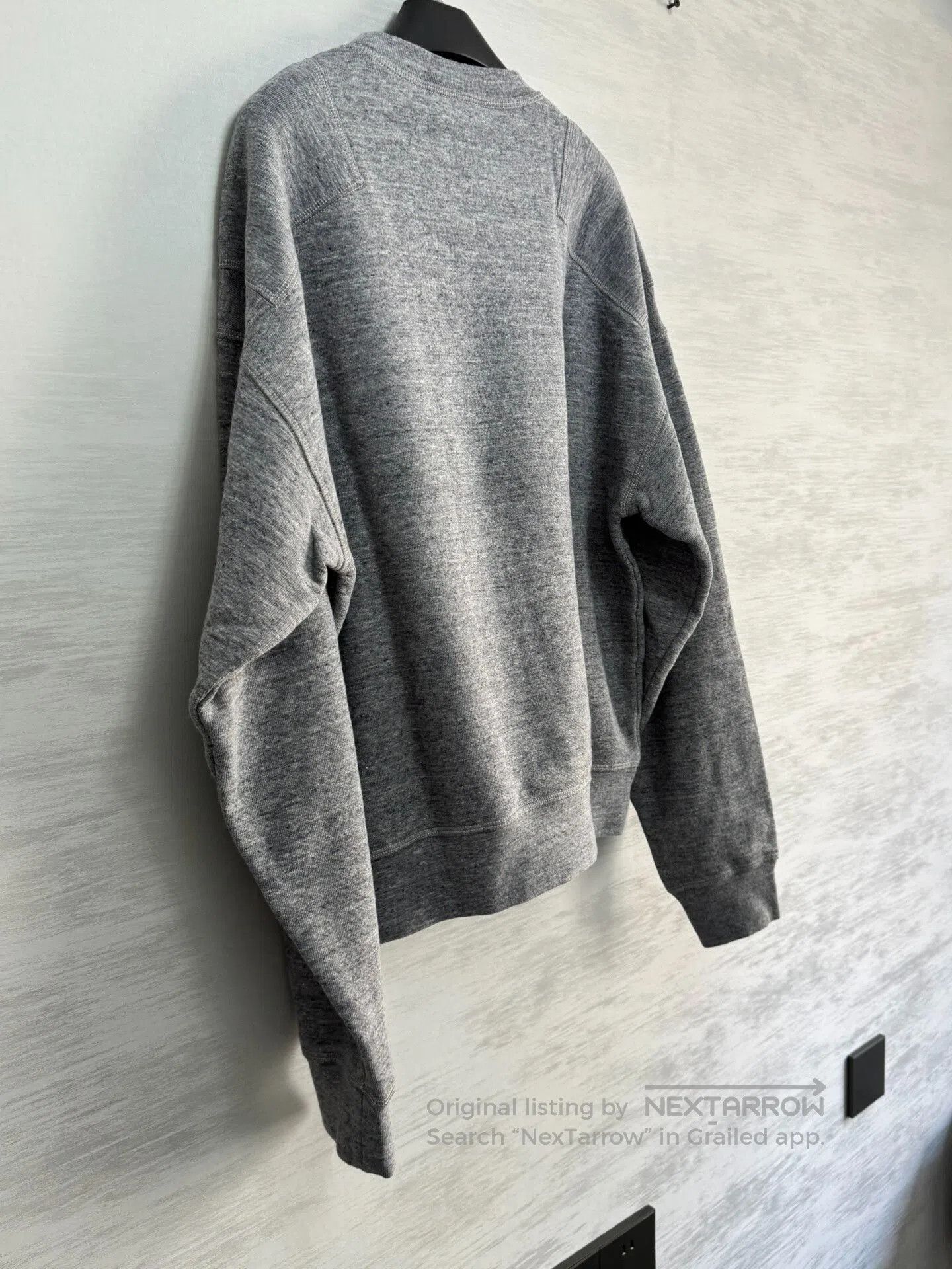 Dsquared2 DSQUARED2 Men's Solid Crewneck Sweatshirt. Size US S / EU 44-46 / 1 - 7 Thumbnail
