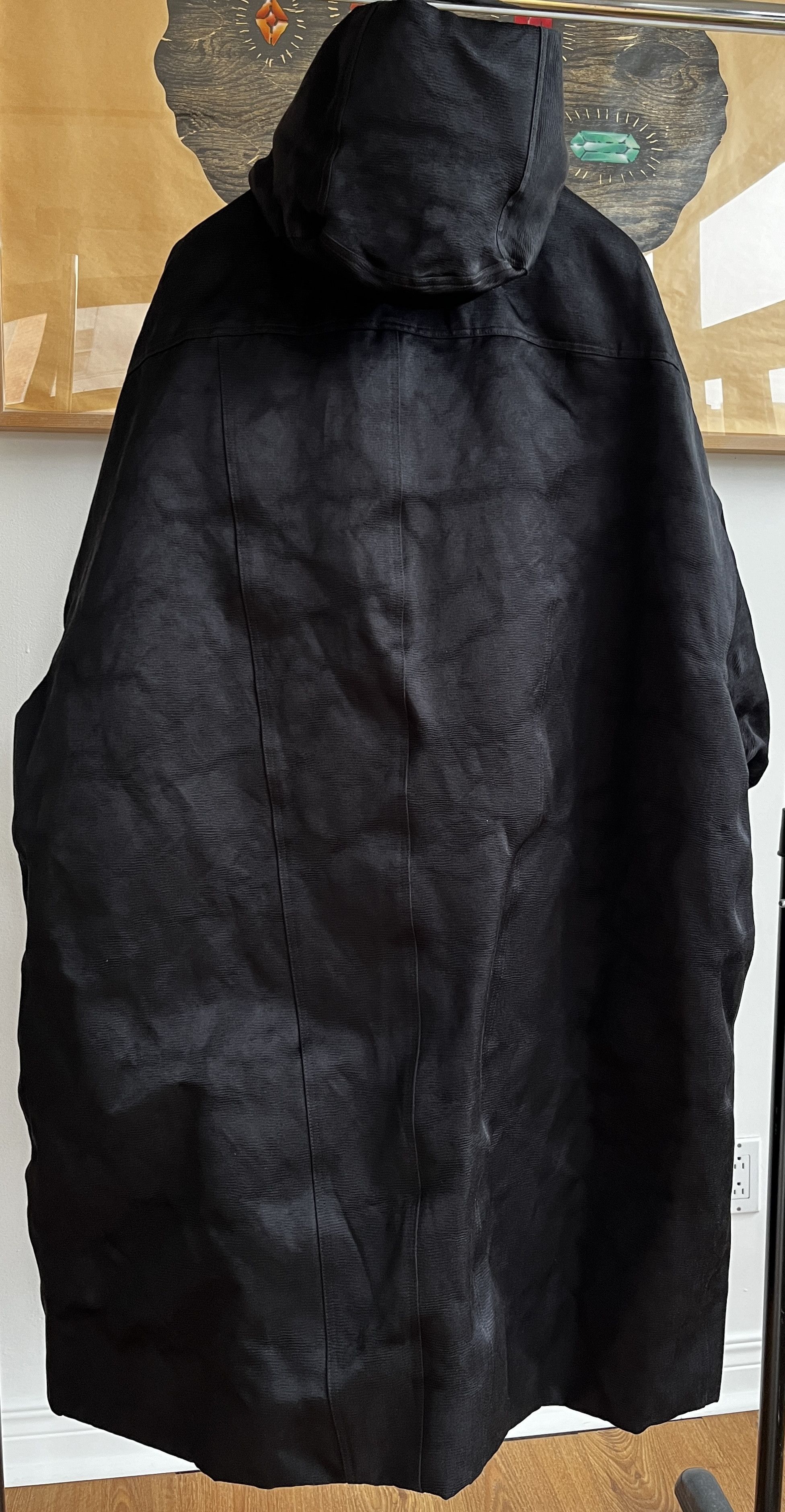 Rick Owens BNWT Black Jumbo Peter Coat Size US M / EU 48-50 / 2 - 3 Thumbnail
