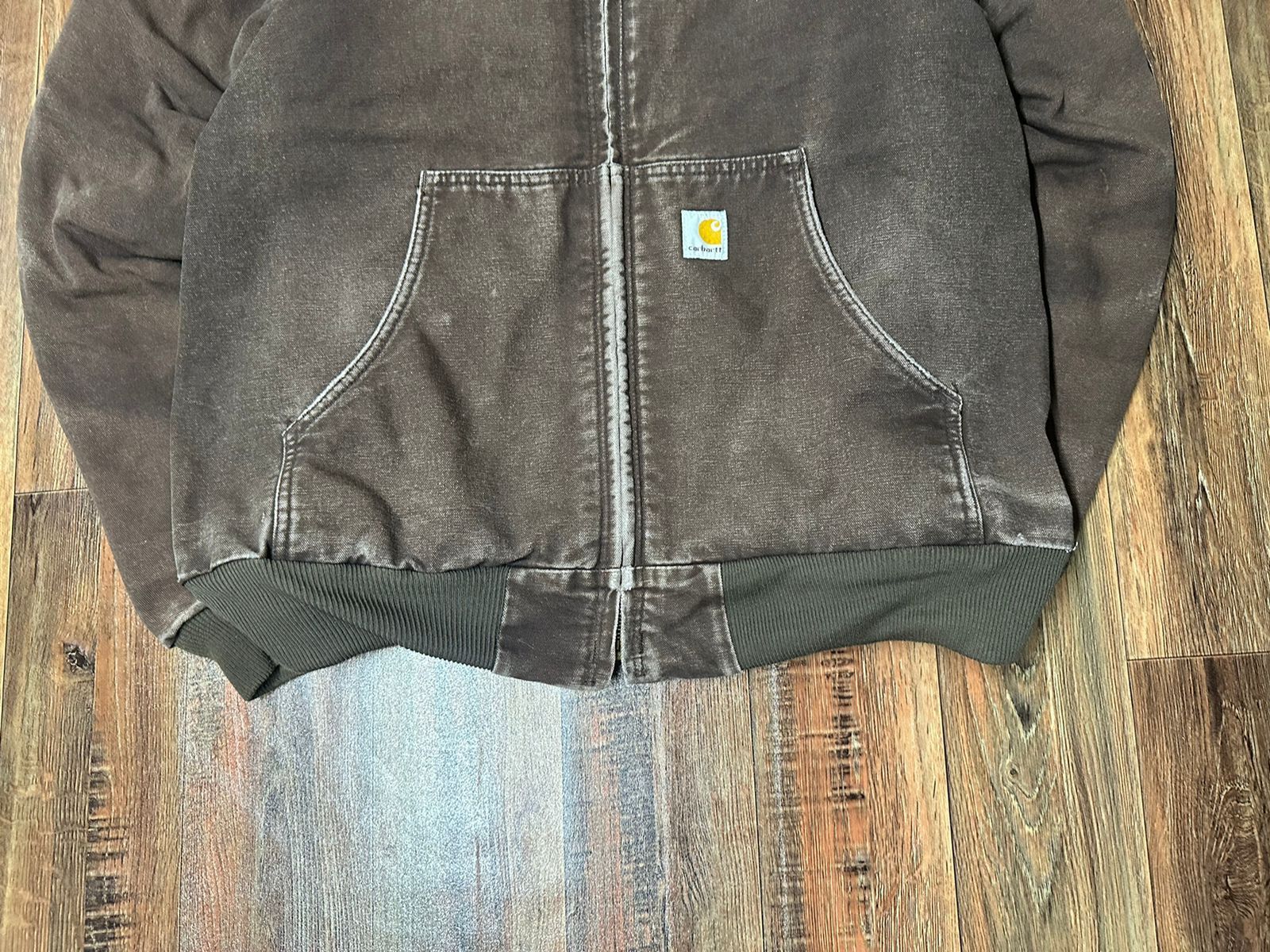 Carhartt × Vintage Vintage 90's Carhartt jacket Faded Carhartt Active Jacket Size US XL / EU 56 / 4 - 3 Thumbnail