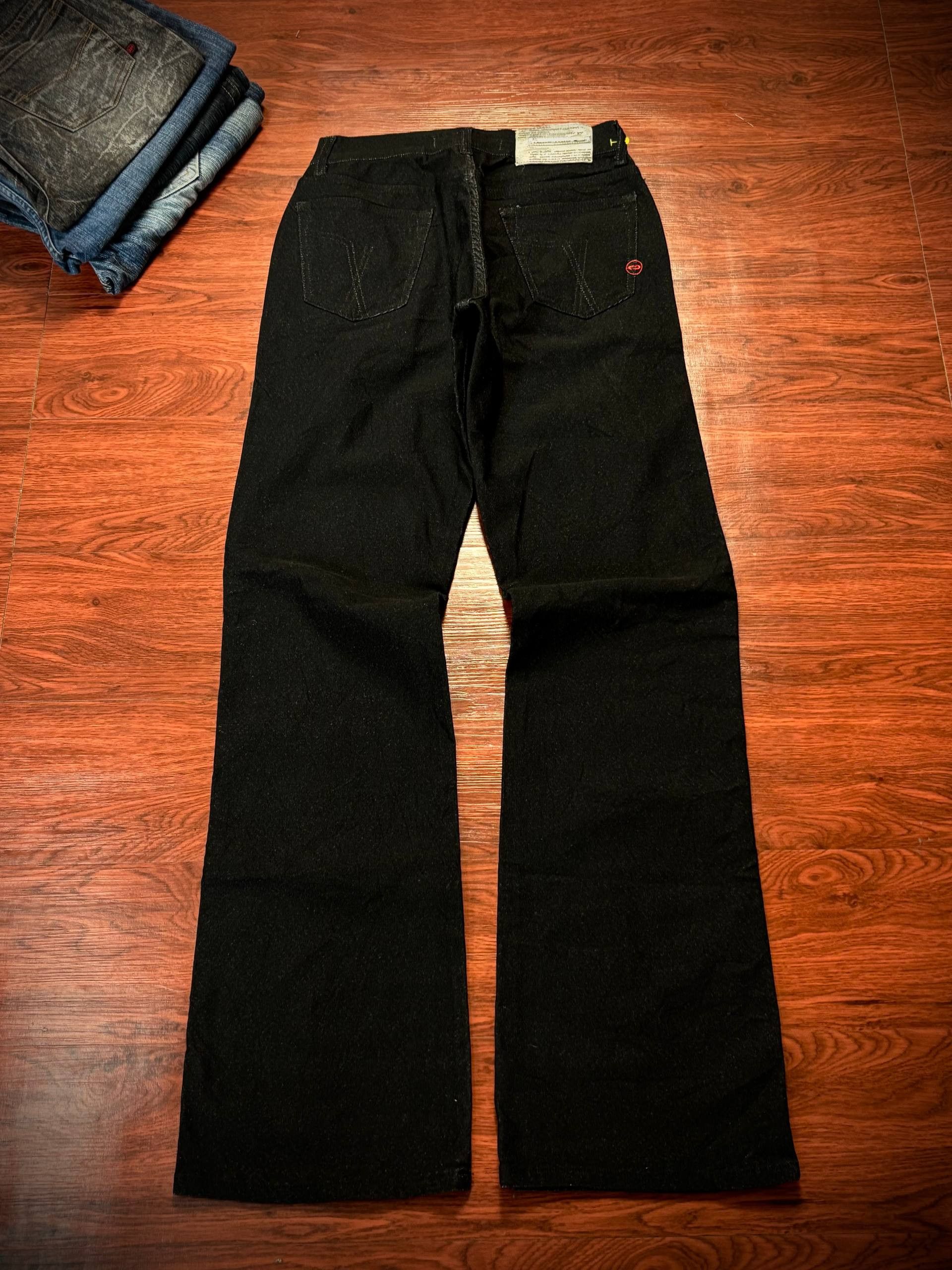 If Six Was Nine 2000s Take Two Japanese Denim Bootcut Y2K Style Jeans Size 28" / US 6 / IT 42 - 1 Thumbnail