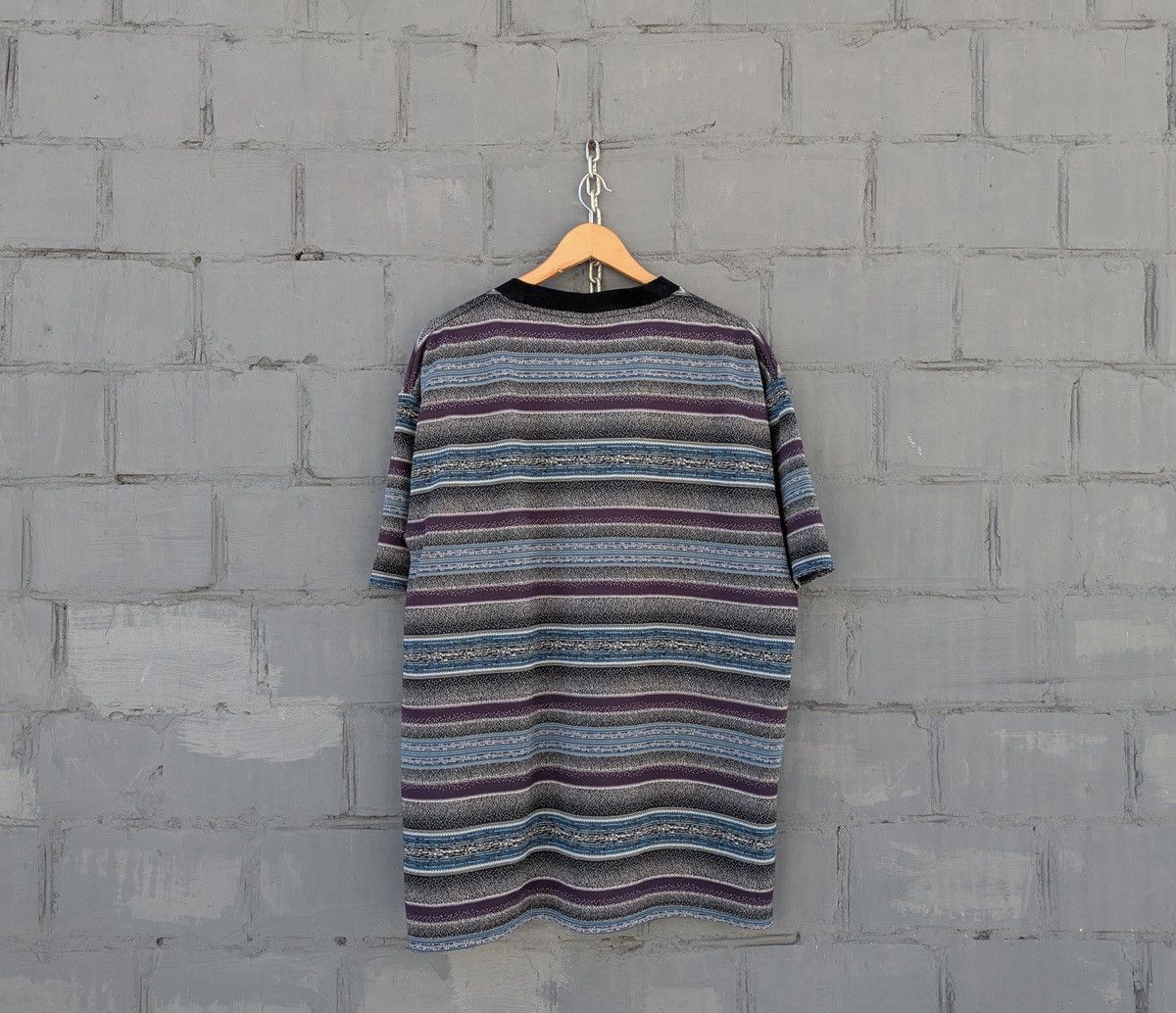 Pleasures PLEASURES Stripe Pocket Tee Heavy Multicolor Size US L / EU 52-54 / 3 - 2 Thumbnail