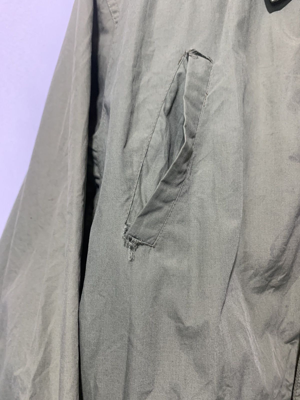 Balenciaga Rare vintage Balenciaga trashed military parka jacket Size US L / EU 52-54 / 3 - 10 Thumbnail