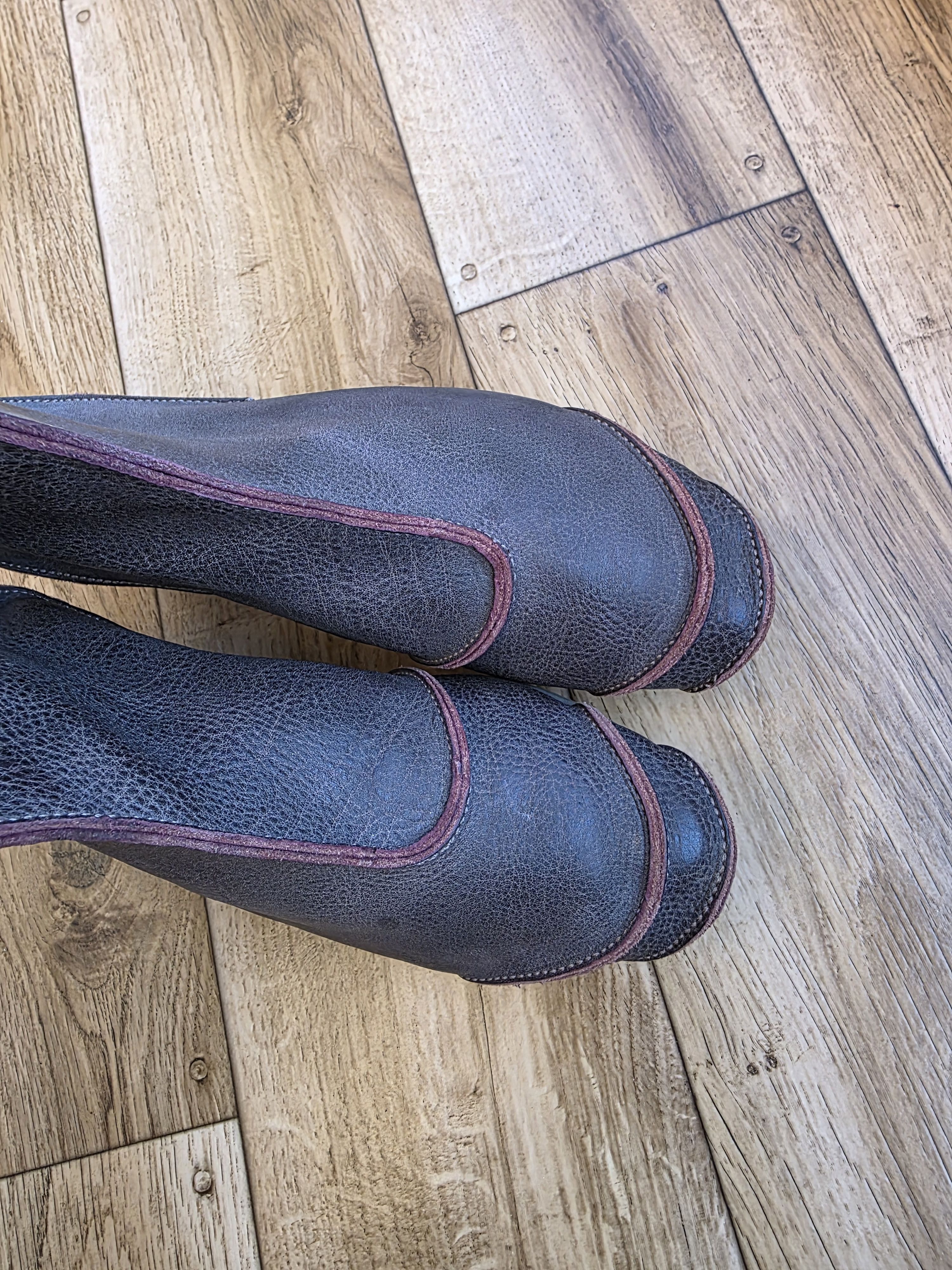 Trippen Trippen Women Leather Boots Size US 9 / IT 39 - 8 Thumbnail