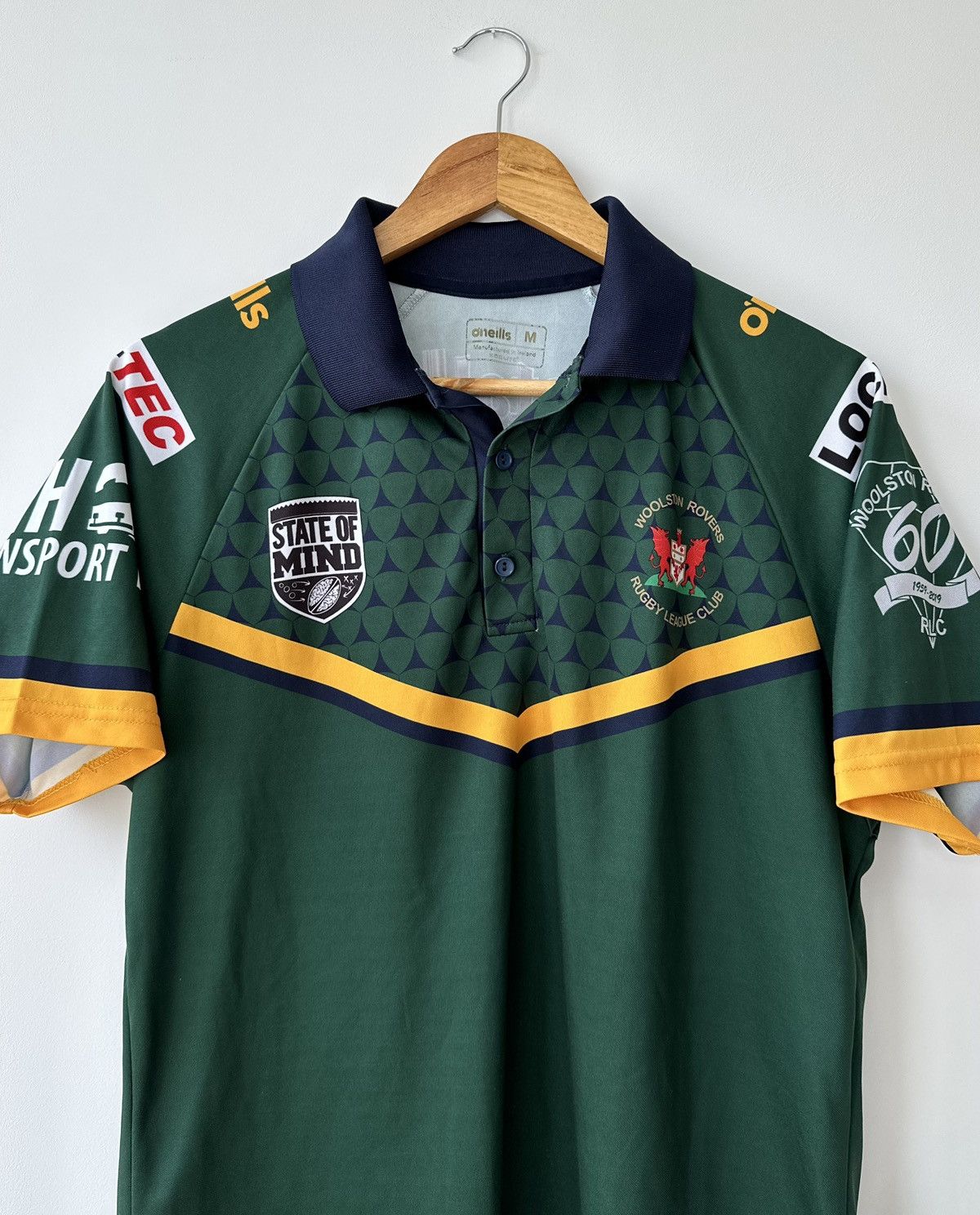 O'Neills × Vintage Woolston Rovers England Rugby League Shirt Jersey Oneills M Size US M / EU 48-50 / 2 - 2 Thumbnail