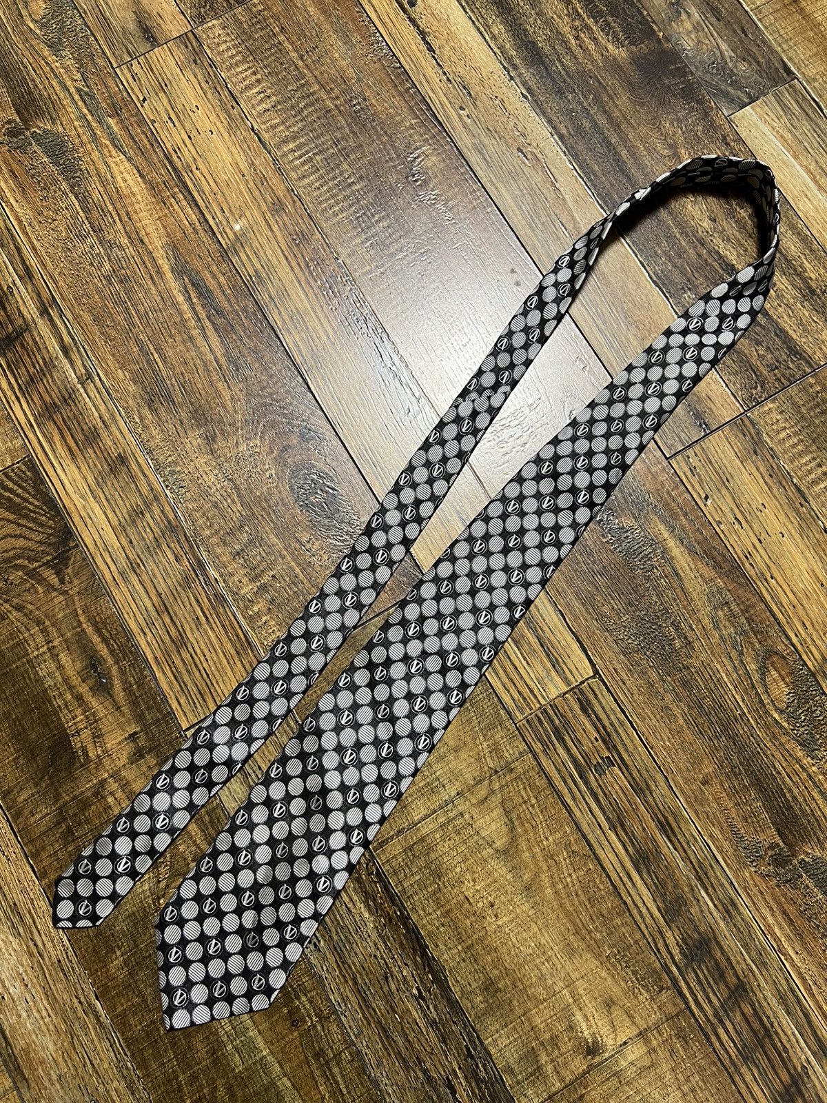 Versace VERSACE COLLECTION SILK MONOGRAM TIES MADE IN ITALY Size ONE SIZE - 4 Thumbnail