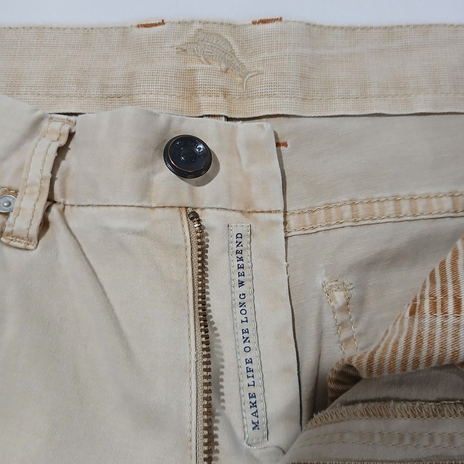 Tommy Bahama Tommy Bahama Pants Mens 32x32 Authentic Chino Flat Front Size US 32 / EU 48 - 8 Thumbnail