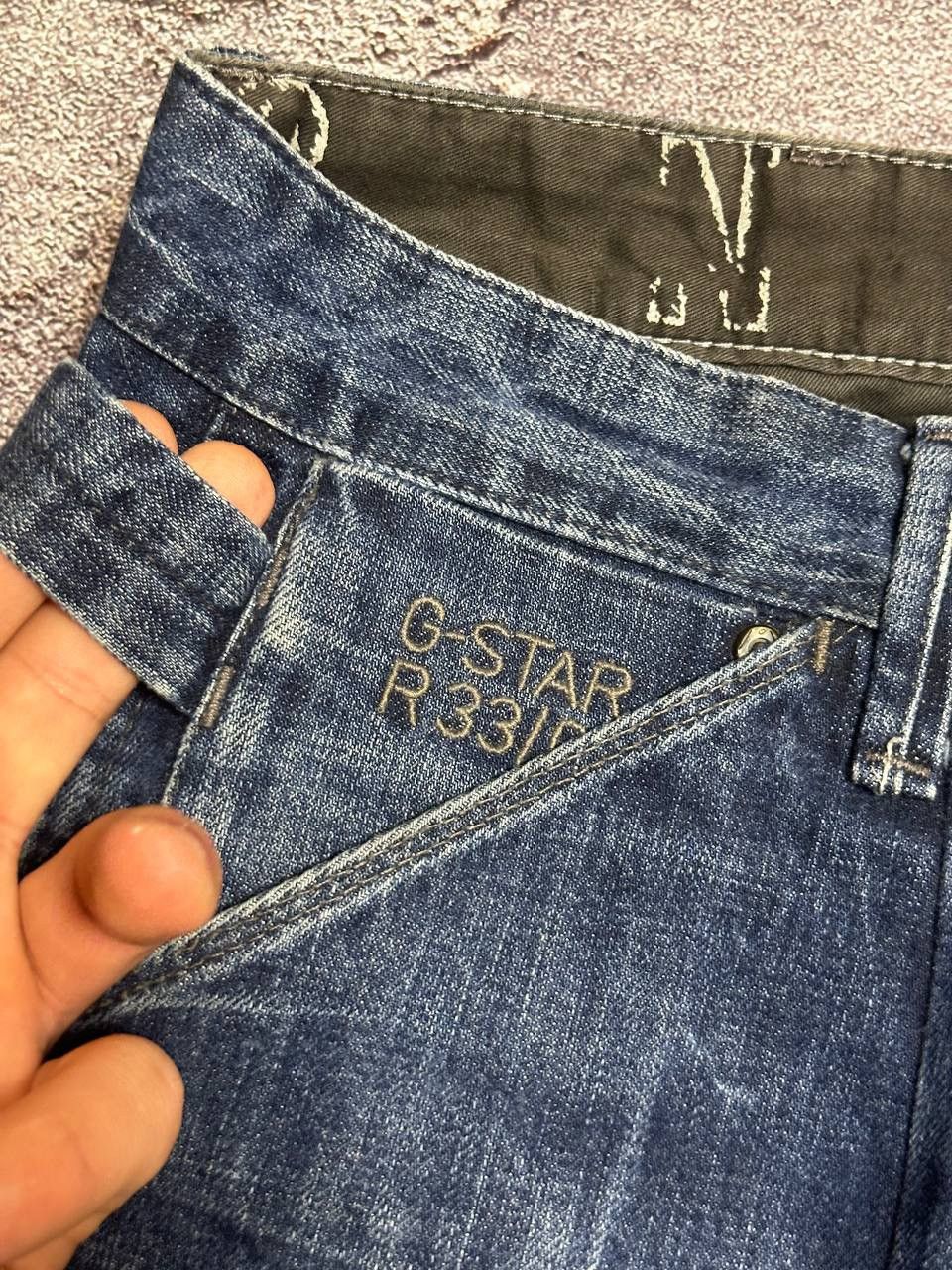 G-Star × Vintage G Star Raw Vintage Elwood Denim Double Knee Pants Jeans Size US 32 / EU 48 - 8 Thumbnail