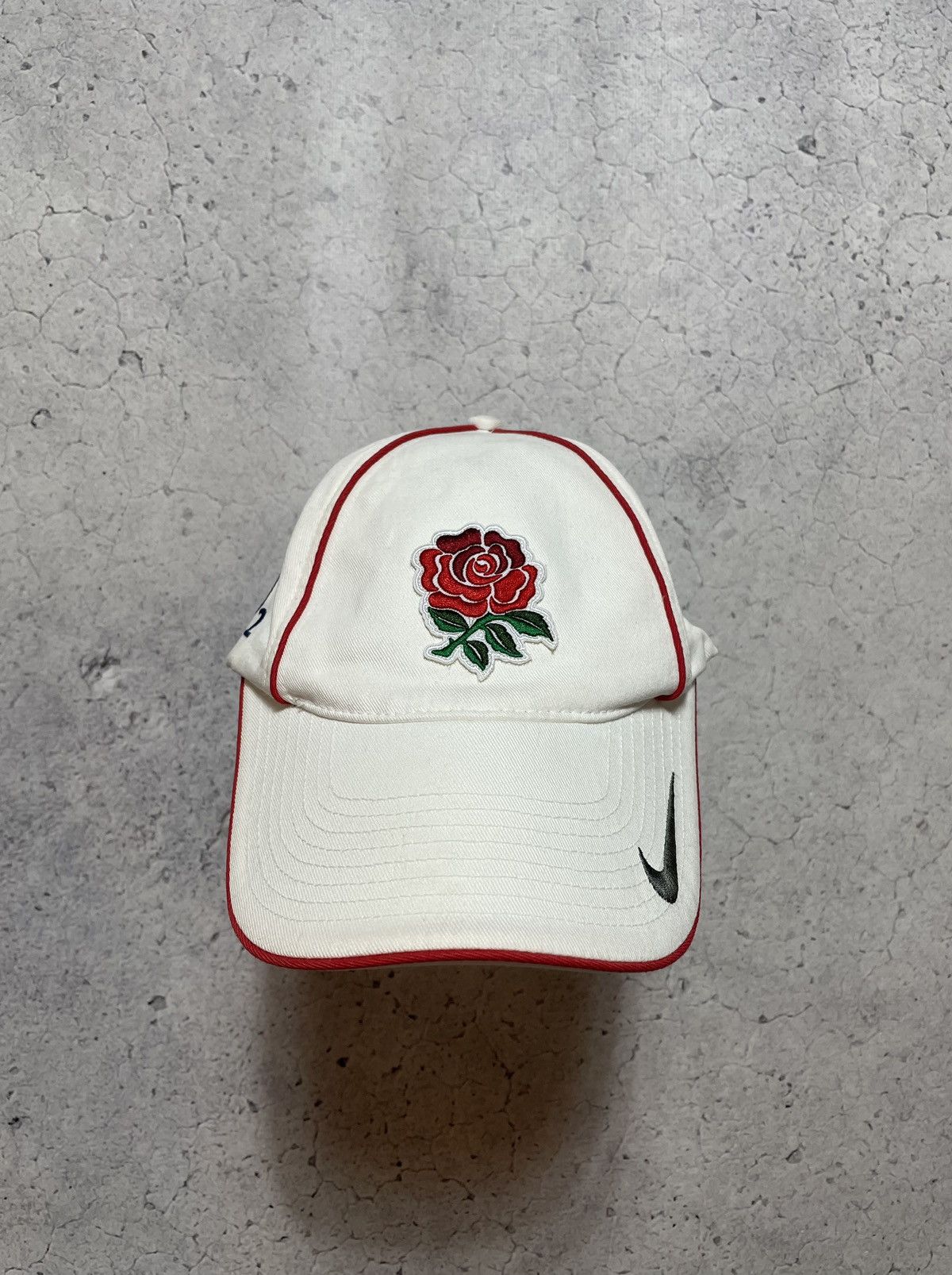 Nike × Vintage Vintage Nike England Rugby League O2 Roses Cap Size ONE SIZE - 1 Thumbnail