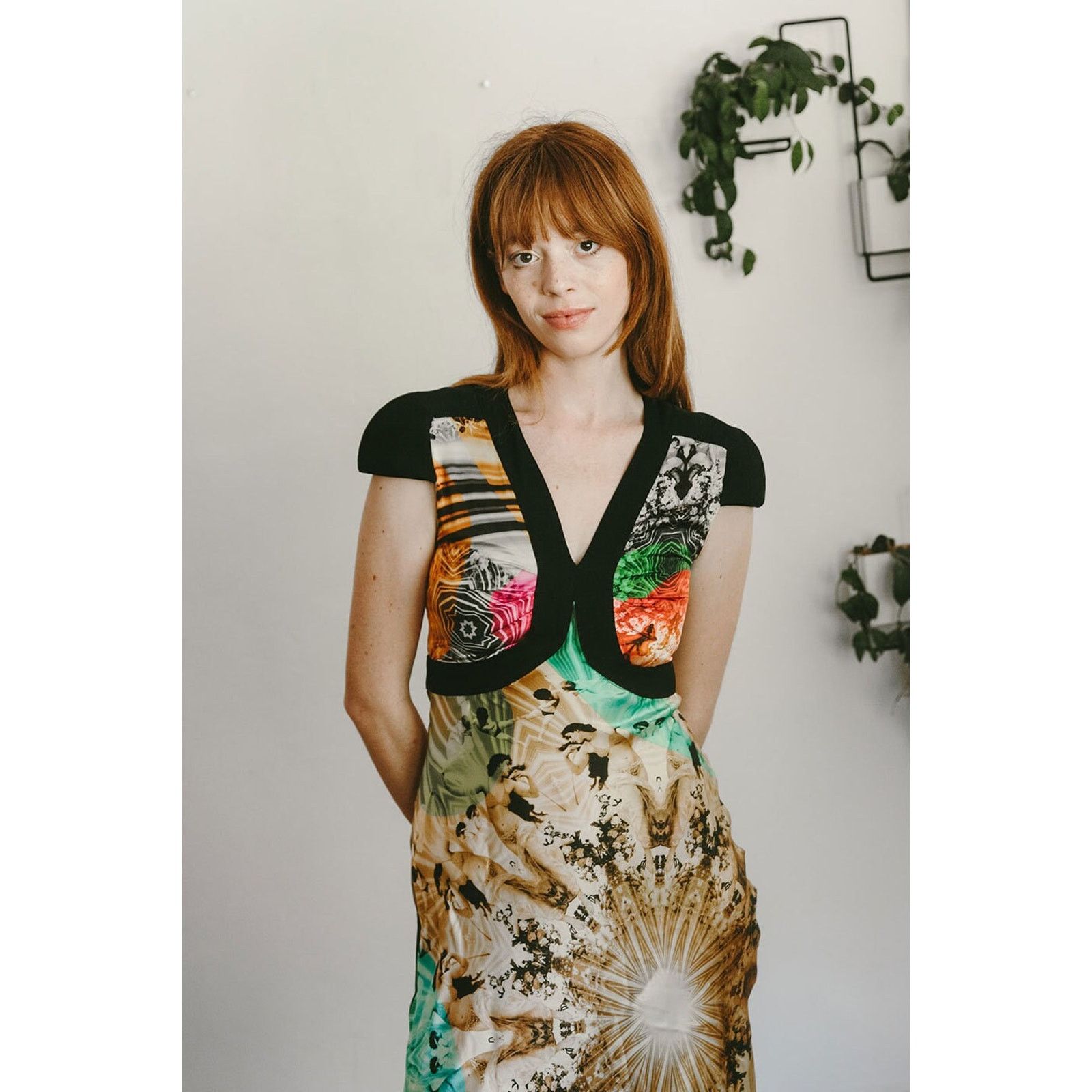 Jean Paul Gaultier RARE Jean Paul Gaultier Mixed Print Silk Dress Size XS / US 0-2 / IT 36-38 - 6 Thumbnail