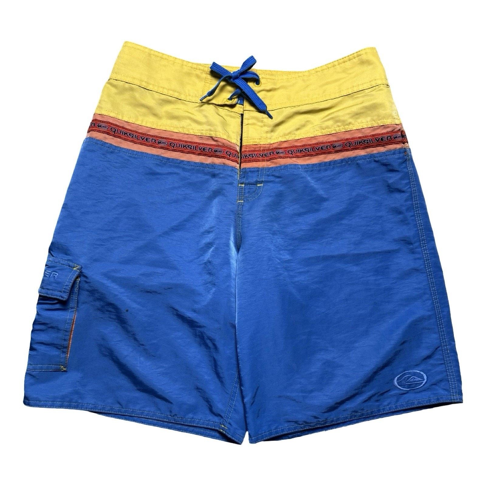 Quiksilver Vintage 90s Quiksilver Shorts Mens 32 Nylon Surf Y2K Size US 32 / EU 48 - 1 Thumbnail
