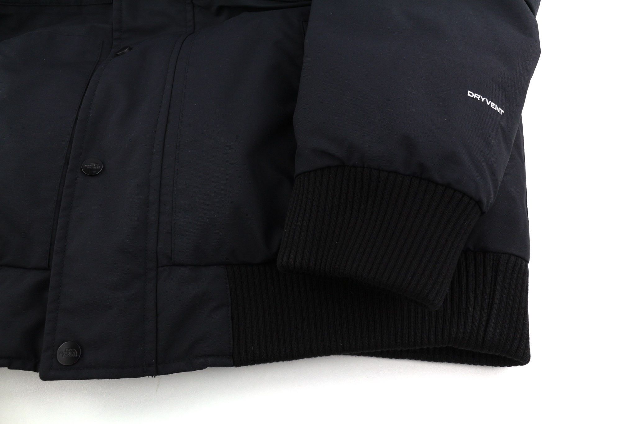 The North Face XL Black Hooded Goose Down Insulated DryVent Jacket 82628 Size US XL / EU 56 / 4 - 6 Thumbnail