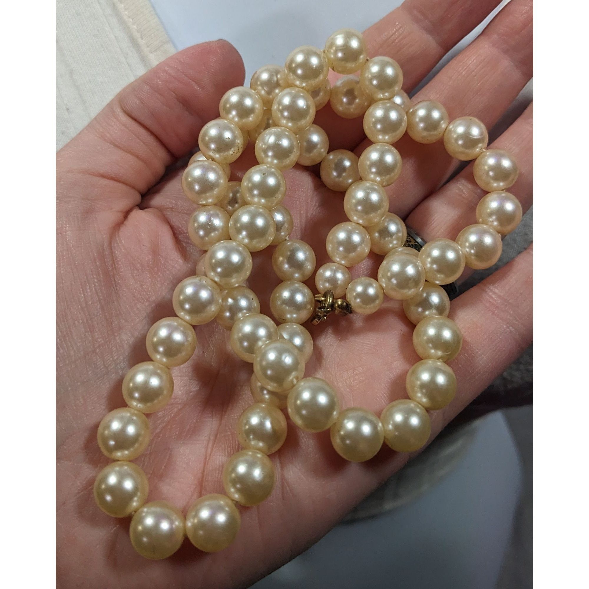 Other Vintage Elegant Faux Pearl Beaded Necklace Size ONE SIZE - 4 Thumbnail