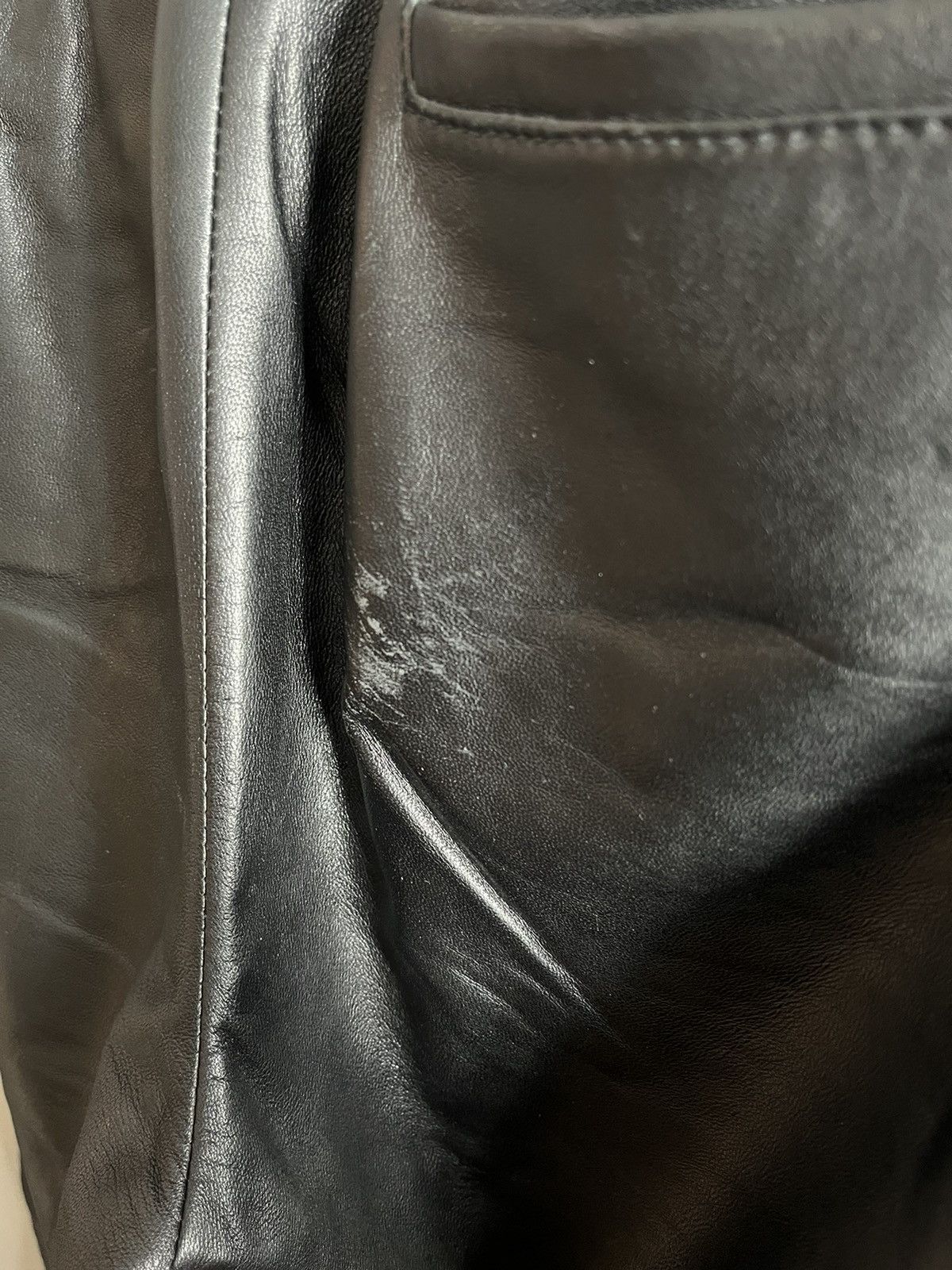 Other Stand Studio Cropped Leather Trousers Size US 30 / EU 46 - 6 Thumbnail