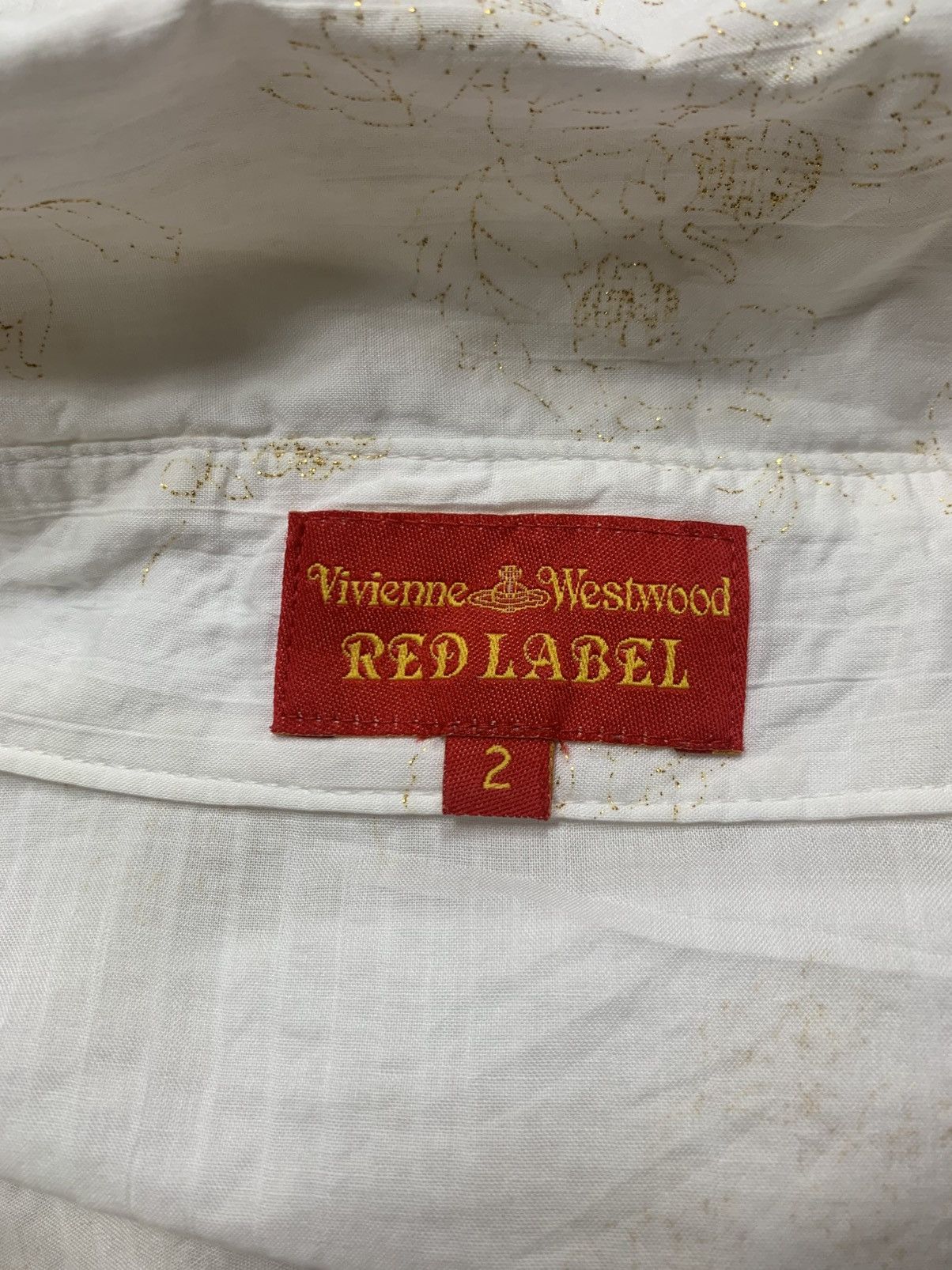Vivienne Westwood Vivienne Westwood asymmetrical white button up shirt Size XS / US 0-2 / IT 36-38 - 8 Thumbnail