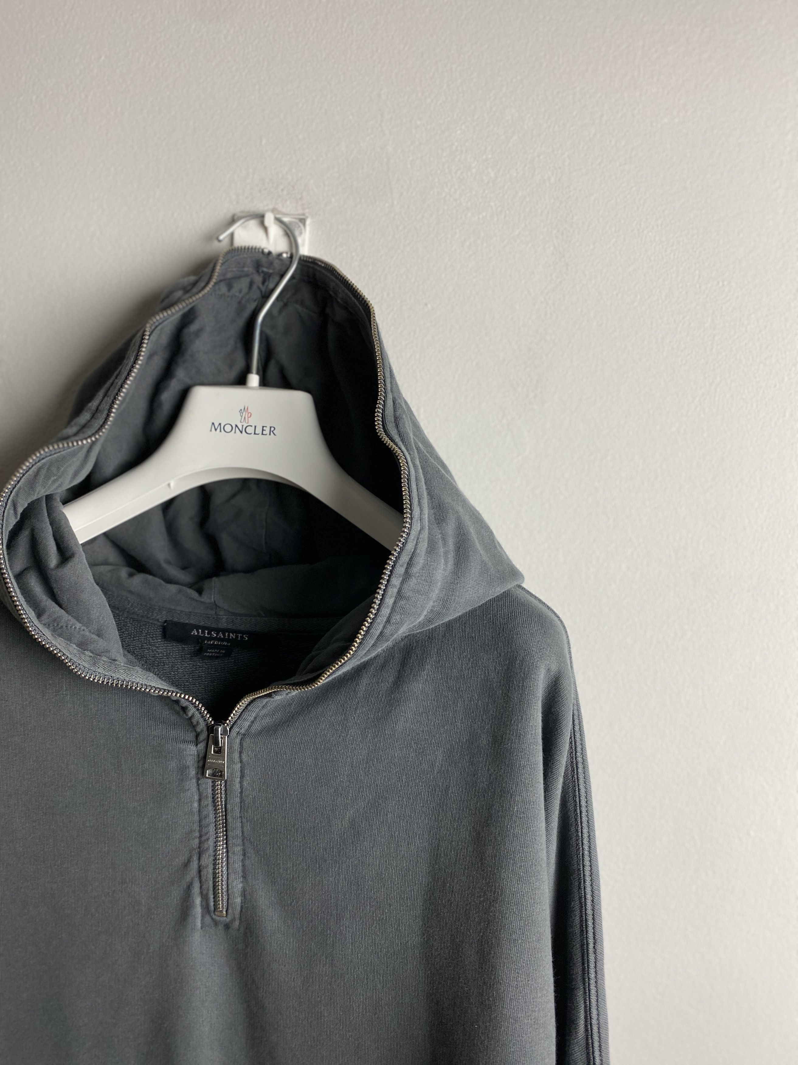 Allsaints Allsaints Xonda Hoody Dress full zip hoodie Size M / US 6-8 / IT 42-44 - 2 Thumbnail