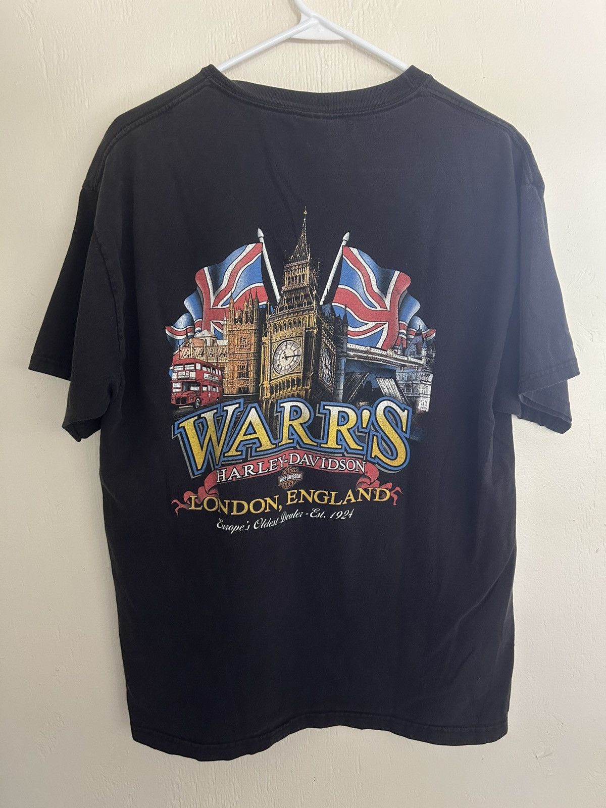 Harley Davidson Harley Davidson Born Wild Eagle Graphic T-shirt Size US L / EU 52-54 / 3 - 4 Thumbnail