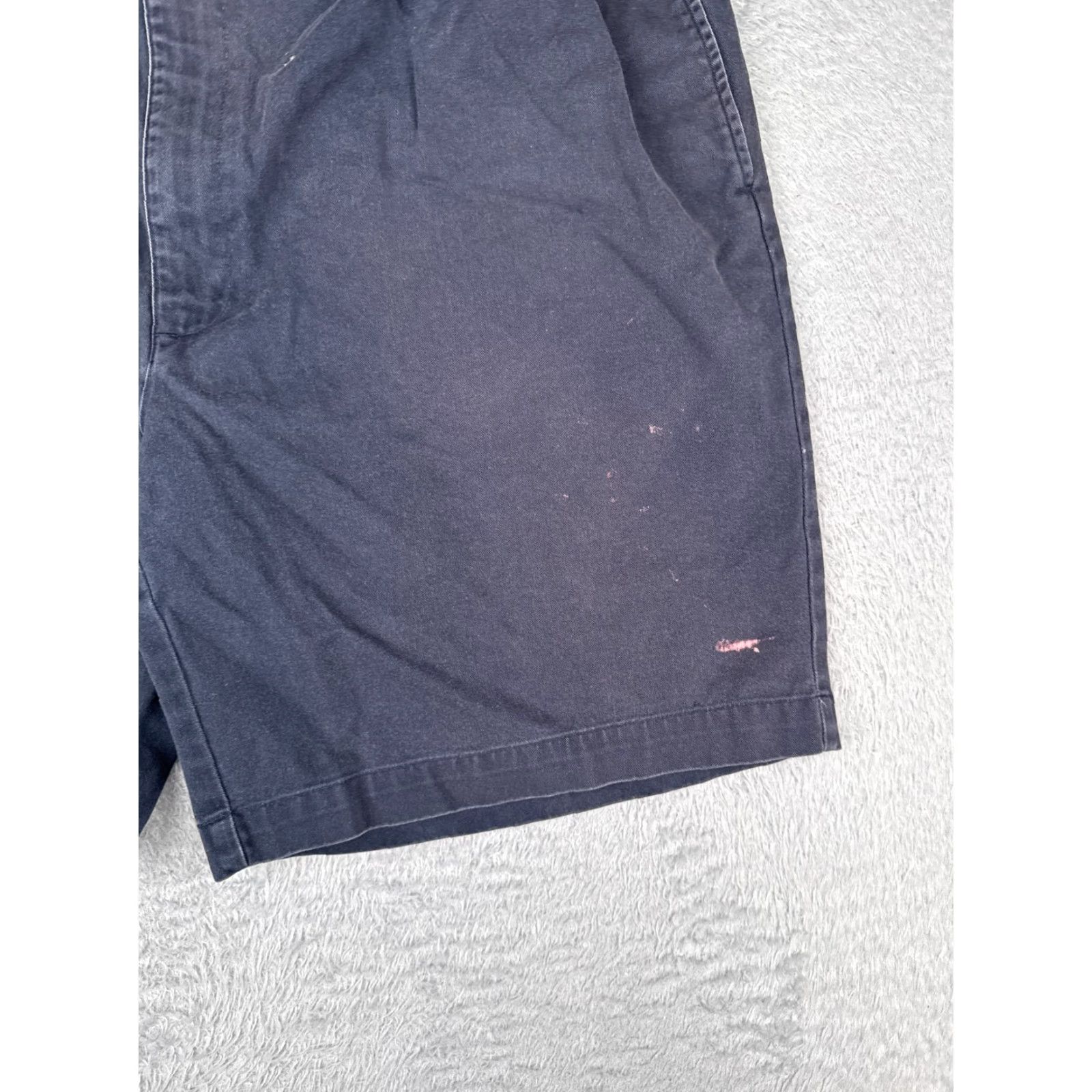 Polo Ralph Lauren VINTAGE Polo Ralph Lauren Chino Shorts Men 40 Blue Pleated 9in Inseam Cotton Casual Workwear Size US L / EU 52-54 / 3 - 2 Thumbnail